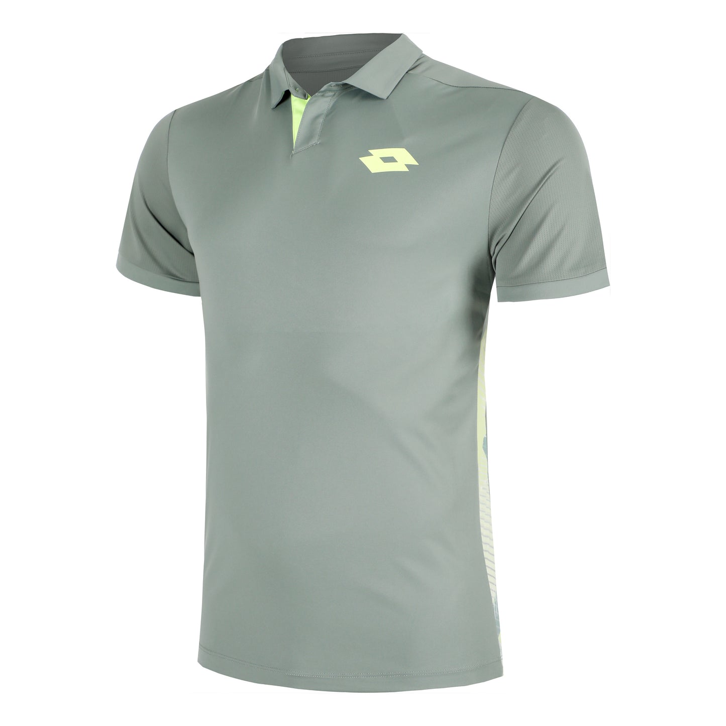 Lotto Tech IV D1 Polo Herren-Grau