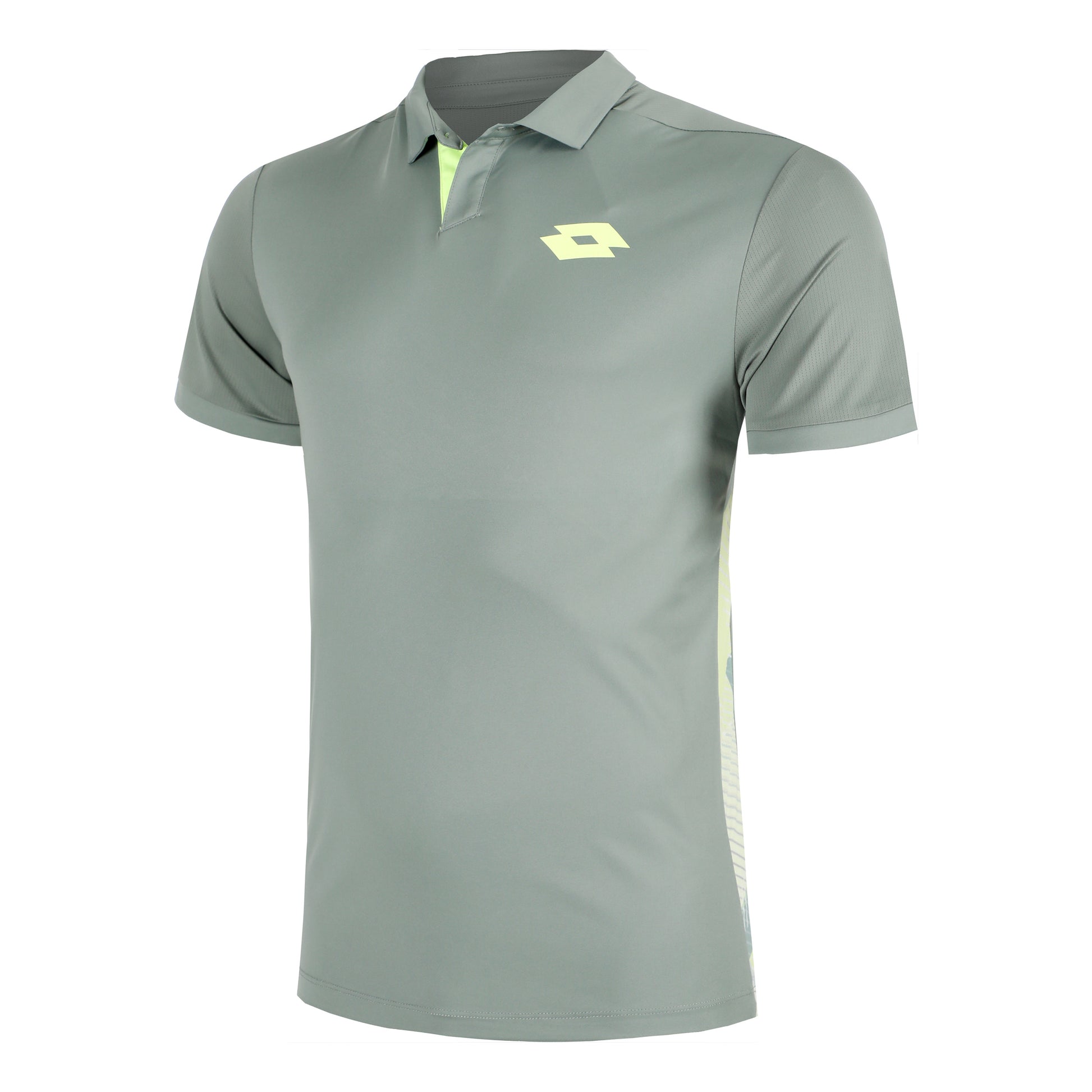 Lotto Tech IV D1 Polo Herren-Grau