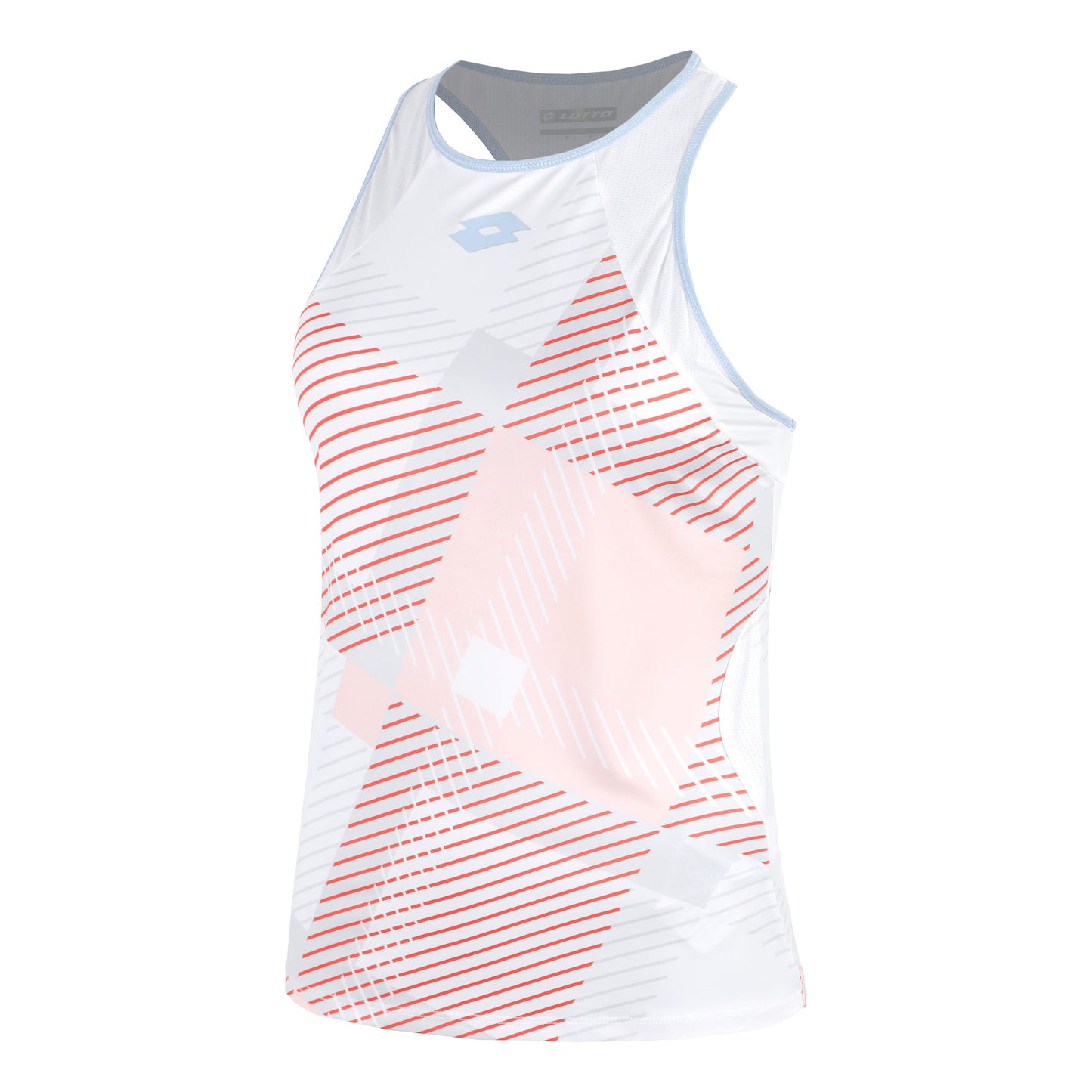 Lotto Tech IV D1 Tank-Top Damen-Rosa,Weiß