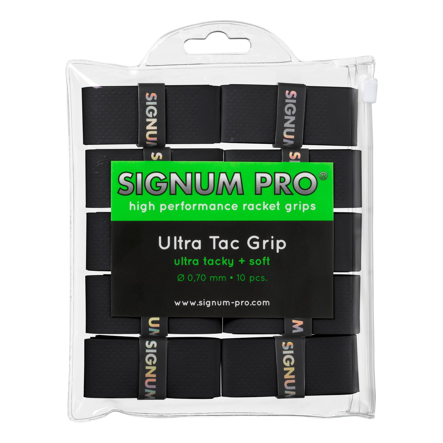 Signum Pro Ultra Tac Grip 10er Pack-Schwarz