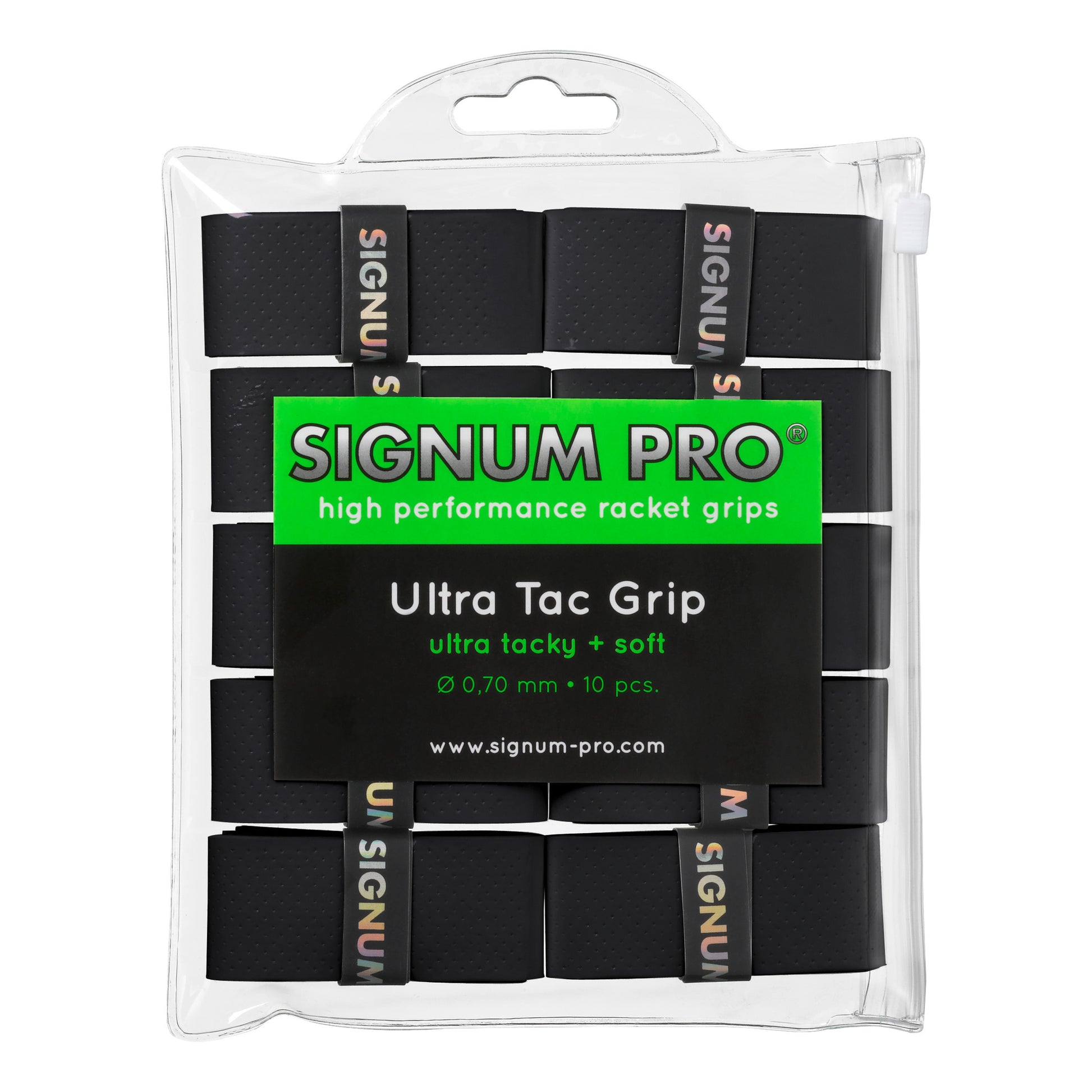 Signum Pro Ultra Tac Grip 10er Pack-Schwarz