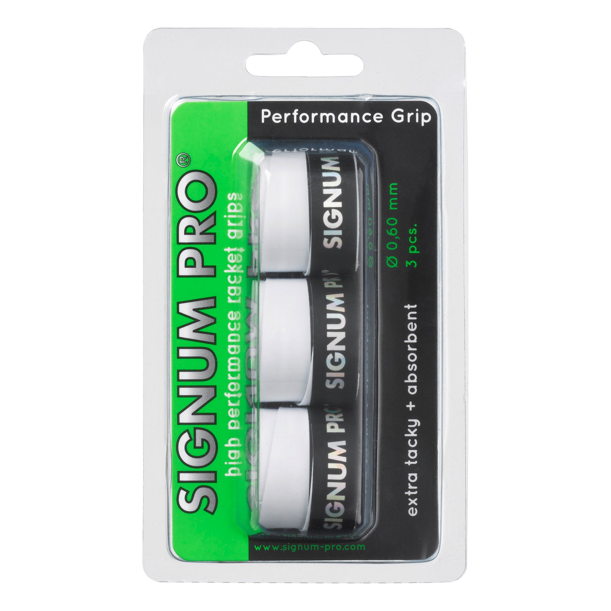 Signum Pro Performance Grip 3er Pack - weiß
