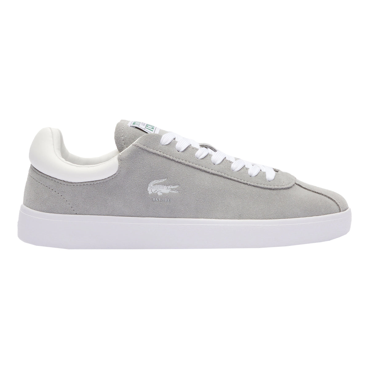 Lacoste Baseshot Sneaker Herren - grau, weiß