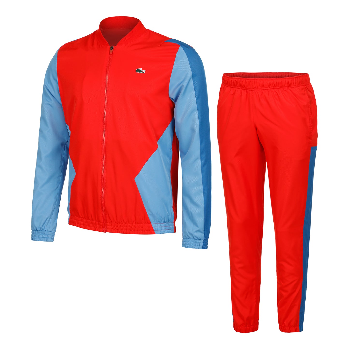 Lacoste Tracksuit Trainingsanzug Herren - rot, blau