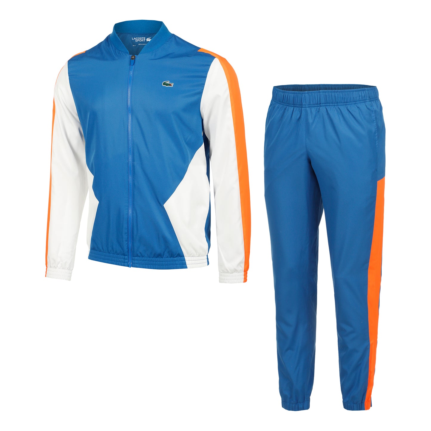 Lacoste Tracksuit Trainingsanzug Herren - blau, orange