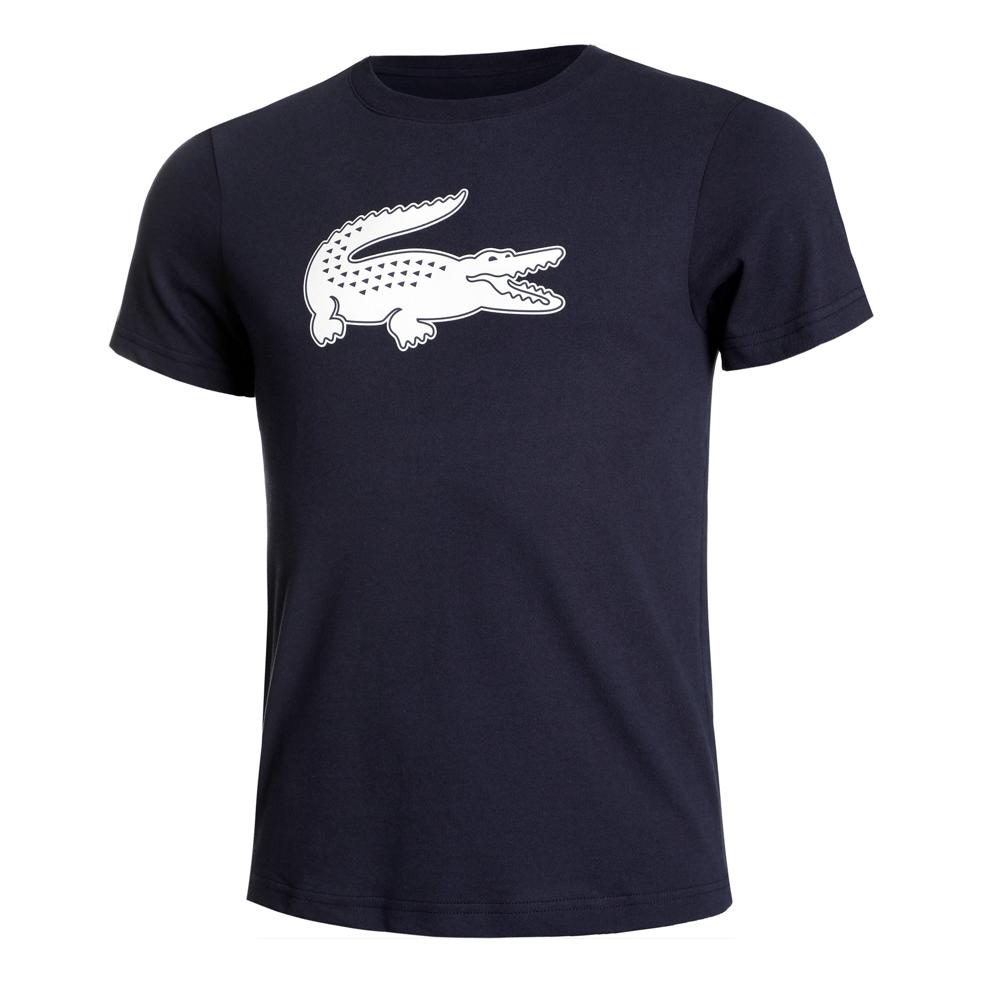 Lacoste Core T-Shirt Herren - dunkelblau, weiß