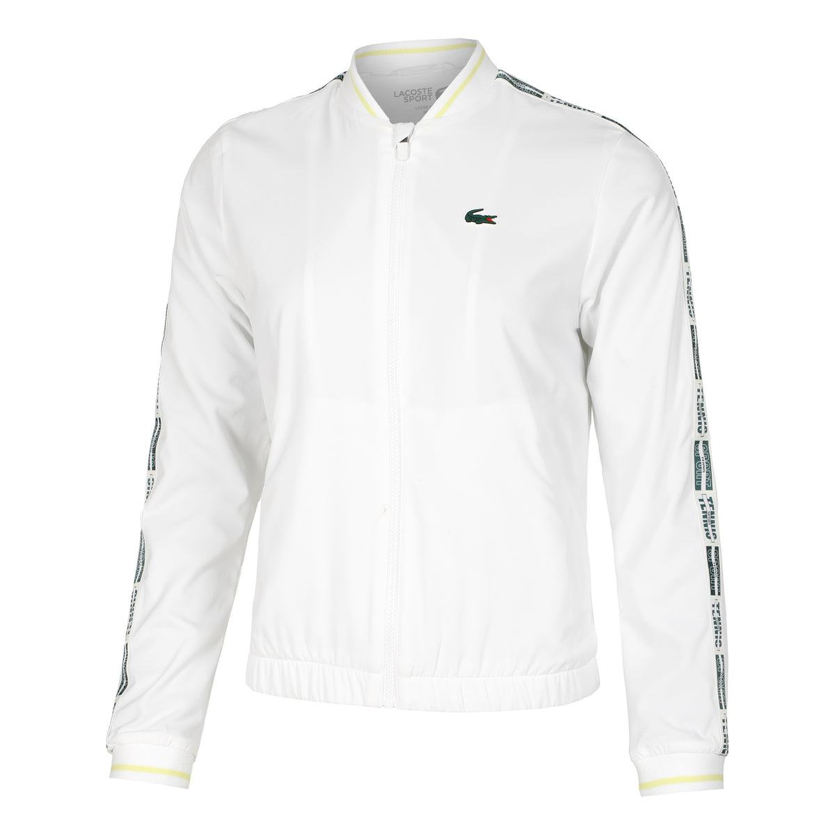 Lacoste Active Performance Trainingsjacke Damen - weiß, mehrfarbig