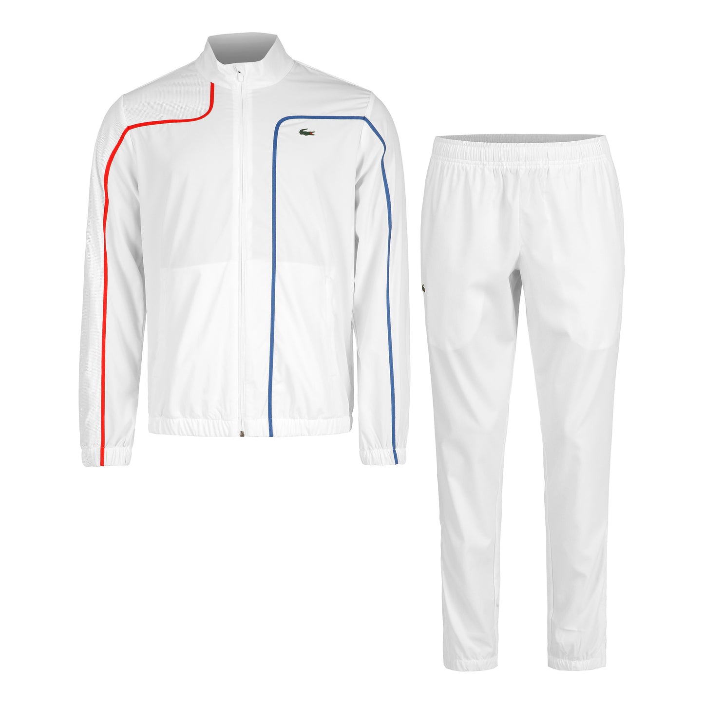 Lacoste Trainingsanzug Herren - weiß, orange