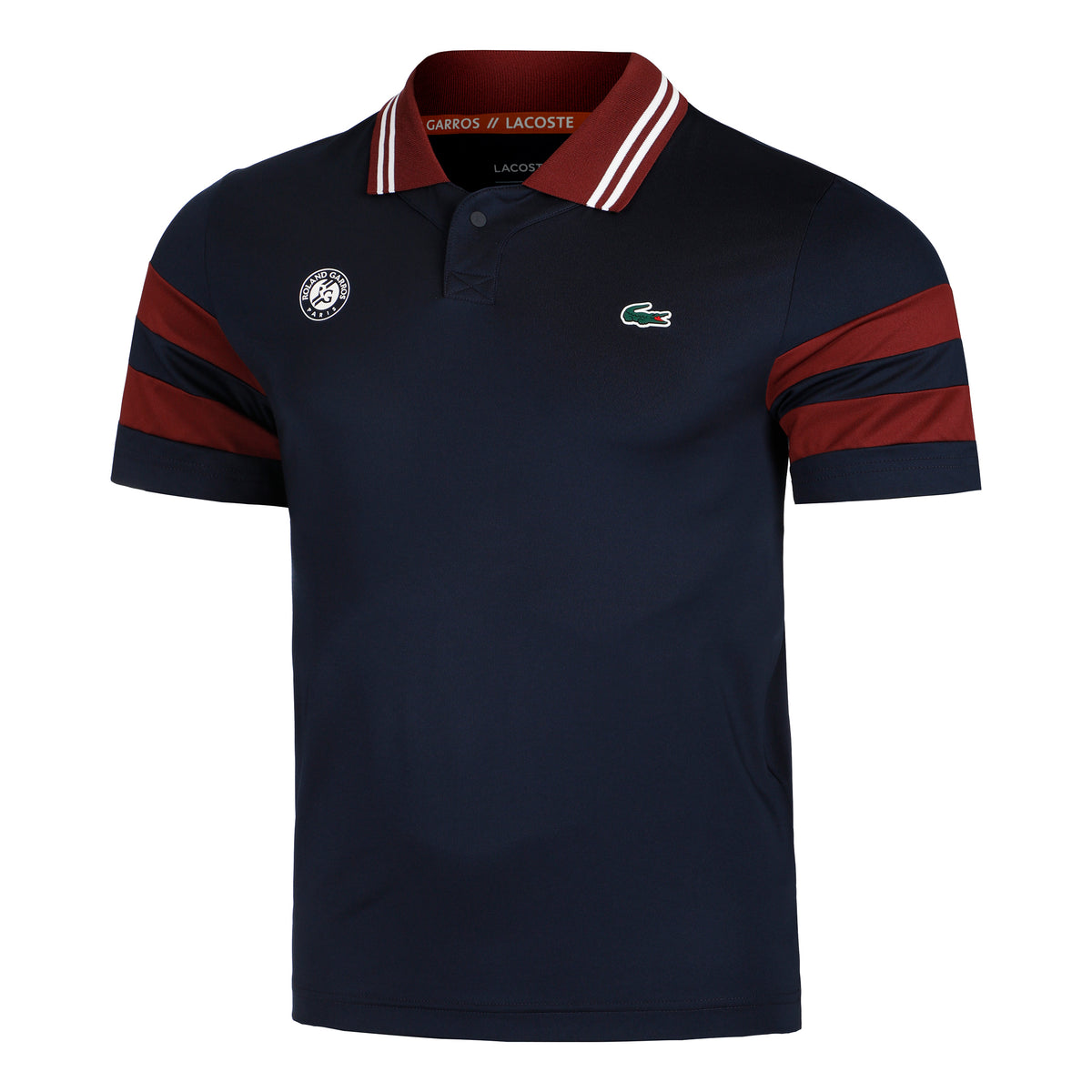 Lacoste Polo Herren - dunkelblau, dunkelrot
