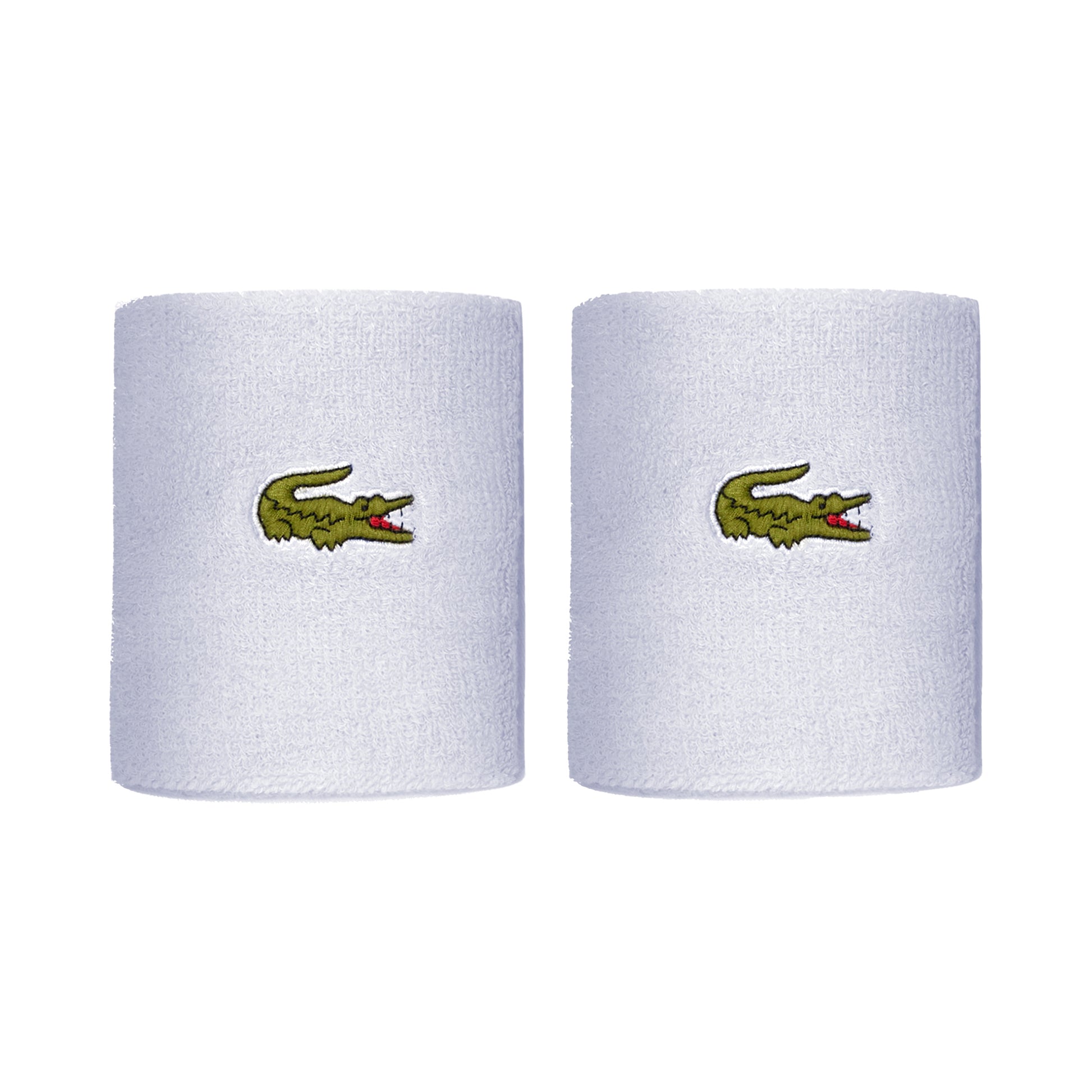 Lacoste Schweißband 2er Pack lang - hellblau