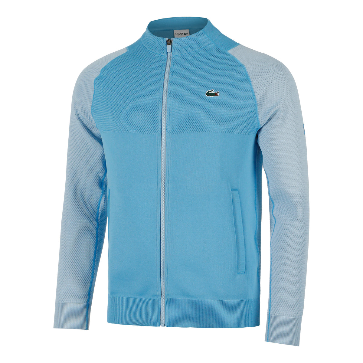 Lacoste Djokovic Trainingsjacke Herren - hellblau,