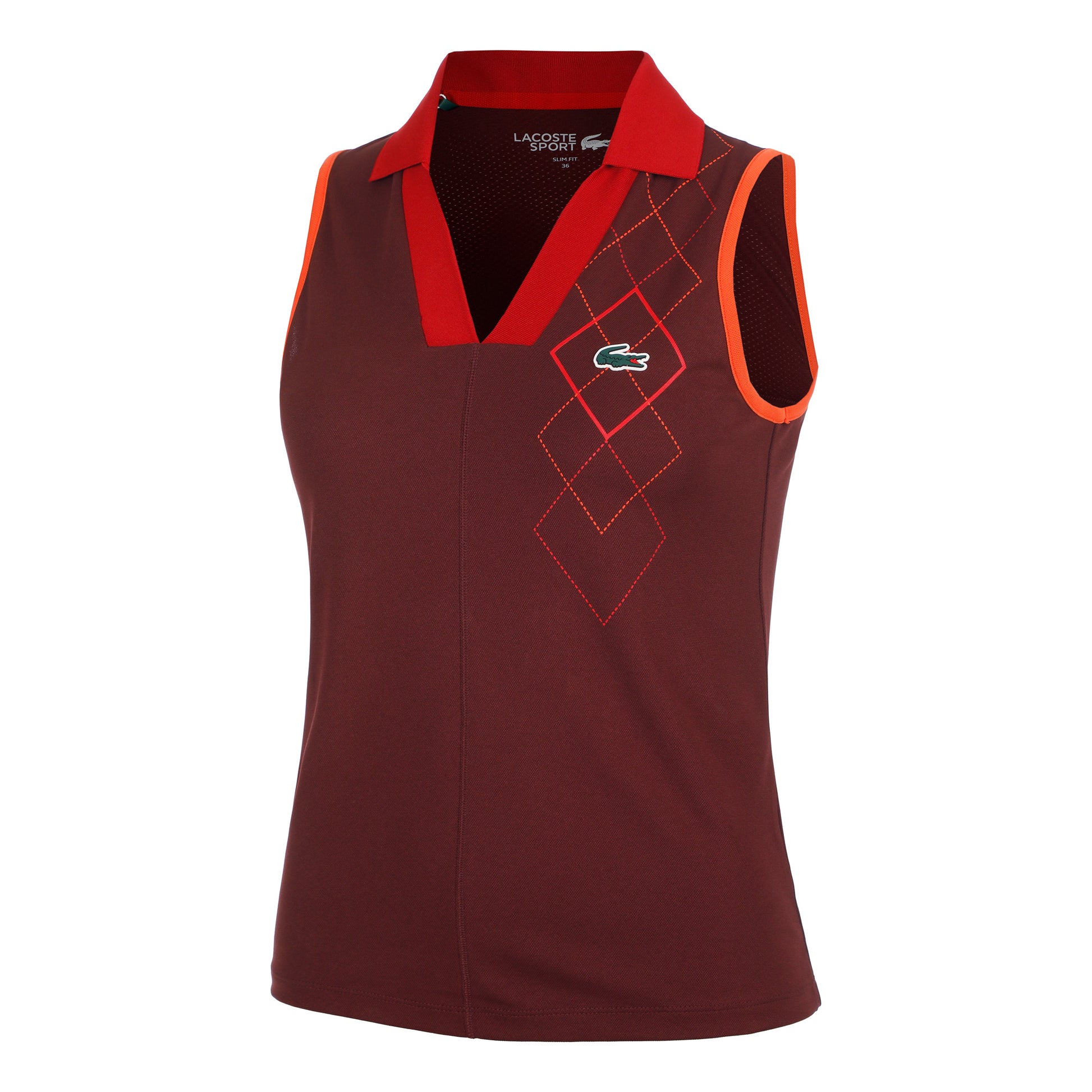 Lacoste Polo Damen-Braun
