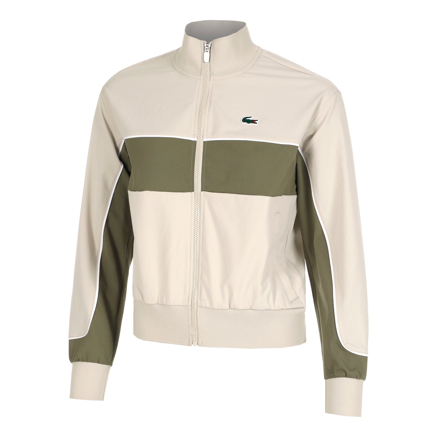 Lacoste Trainingsjacke Damen - beige, oliv