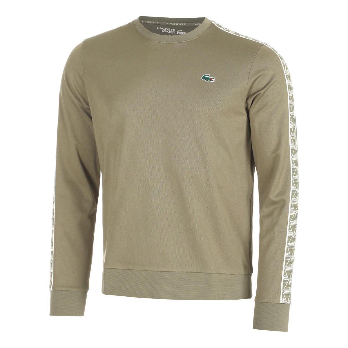 Lacoste Technical Capsule Sweatshirt Herren - khaki,