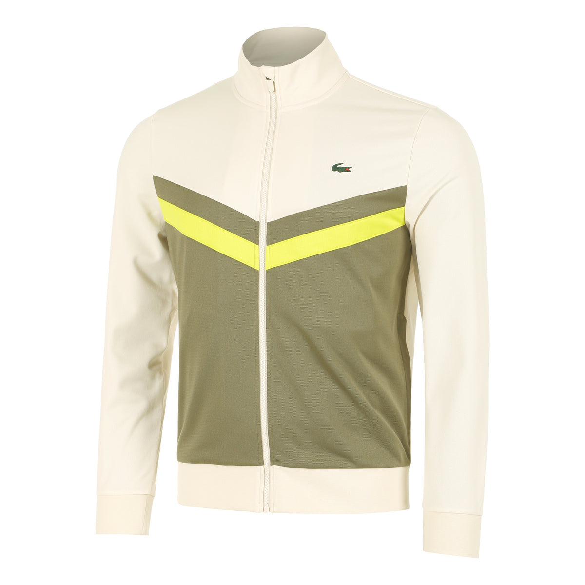 Lacoste Technical Capsule Trainingsjacke Herren - creme, mehrfarbig