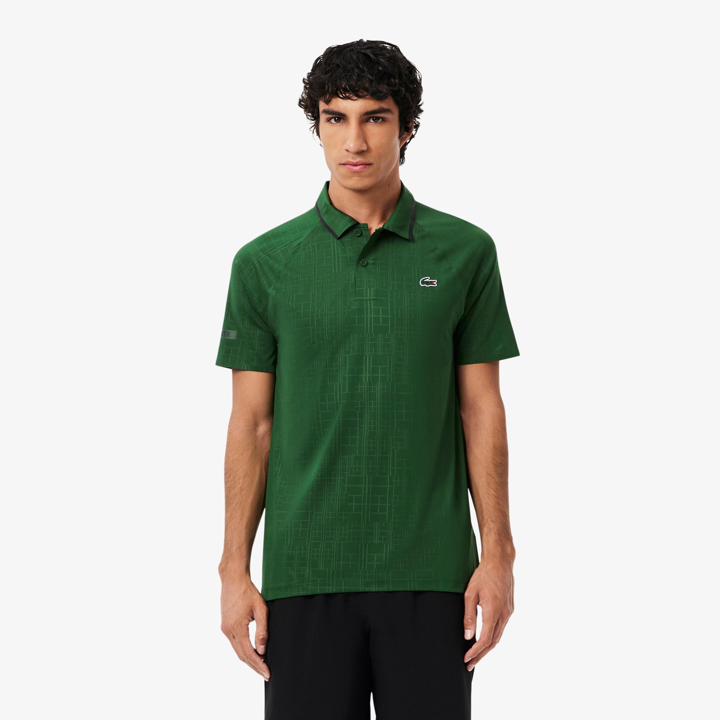 Lacoste Novak Djokovic Polo Herren-grün