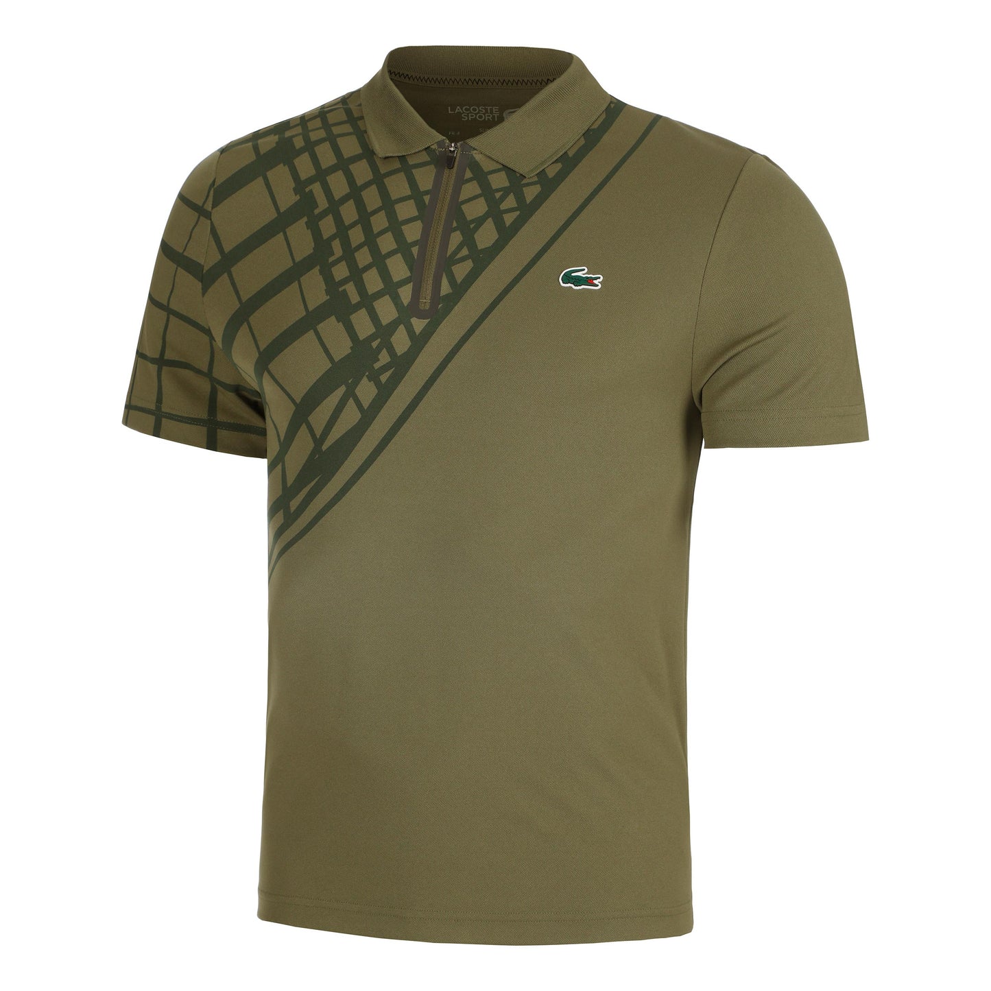 Lacoste Polo Herren-oliv