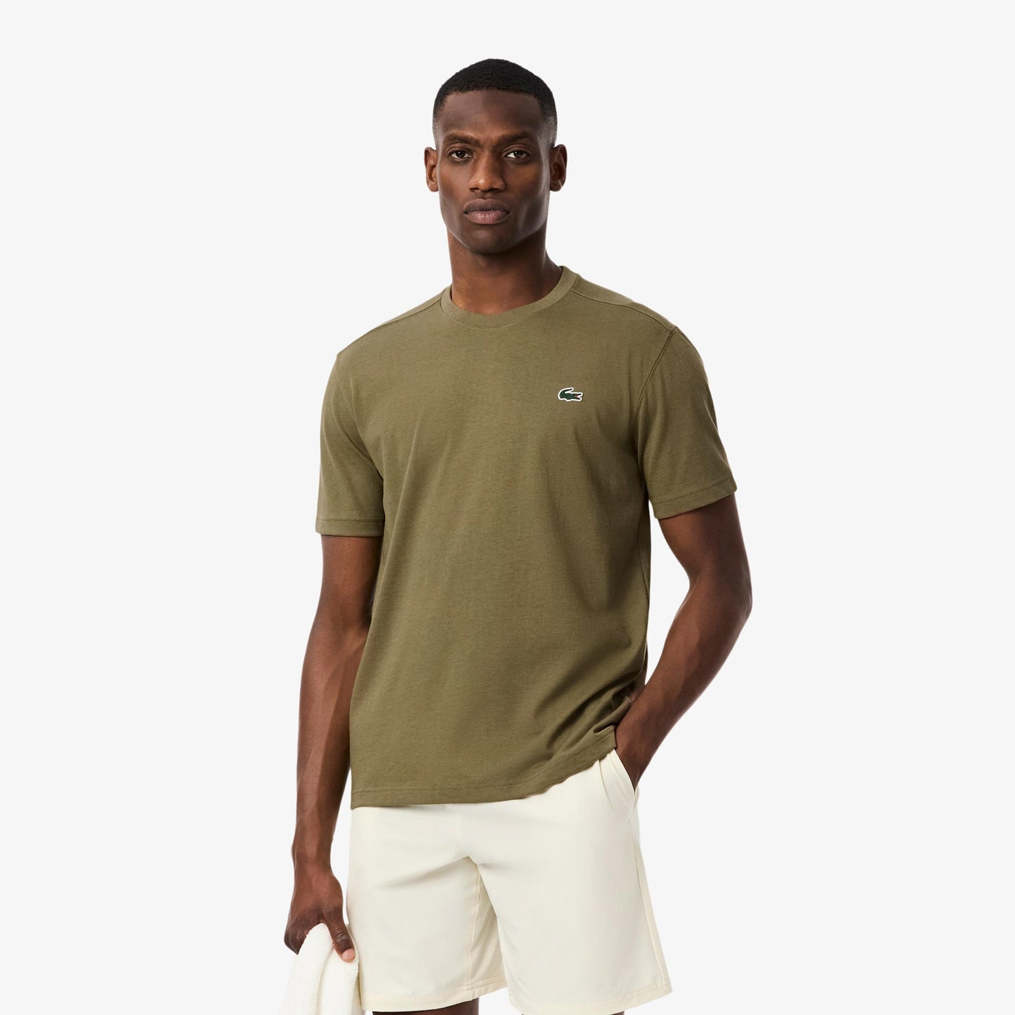 Lacoste Core T-Shirt Herren - oliv