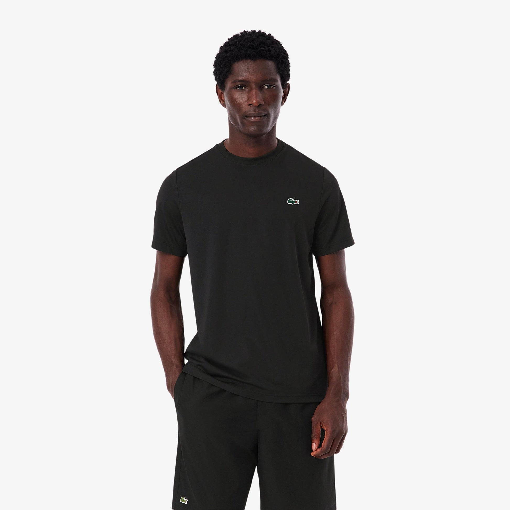 Lacoste T-Shirt Herren - schwarz