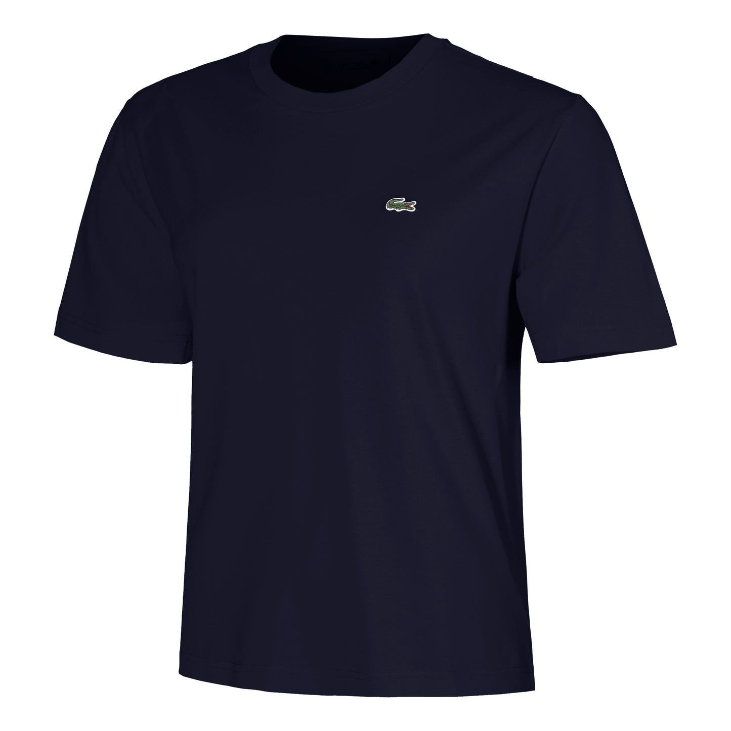 Lacoste Relaxed Fit Plain Soft T-Shirt Damen-Dunkelblau
