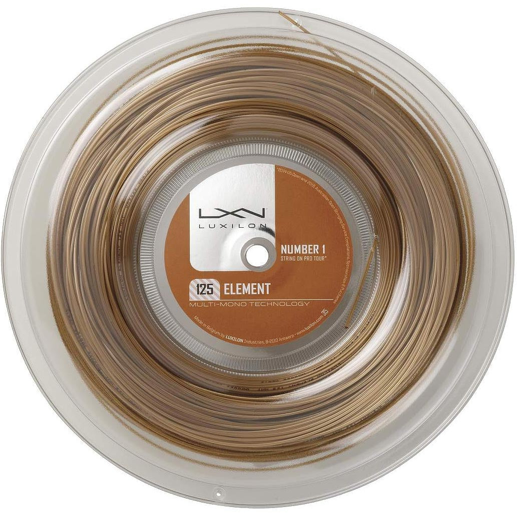 Luxilon Element Bronze Saitenrolle 200m-Bronze