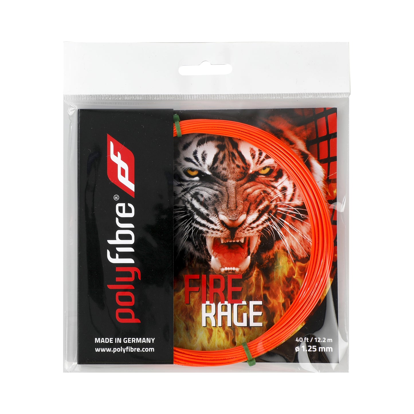 Polyfibre Fire Rage Saitenset 12,2m-Orange