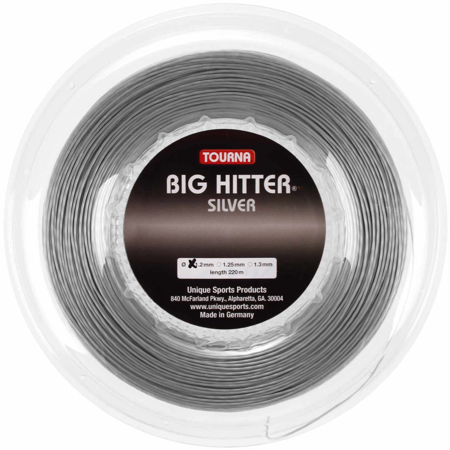 Tourna Big Hitter Saitenrolle 220m-Silber