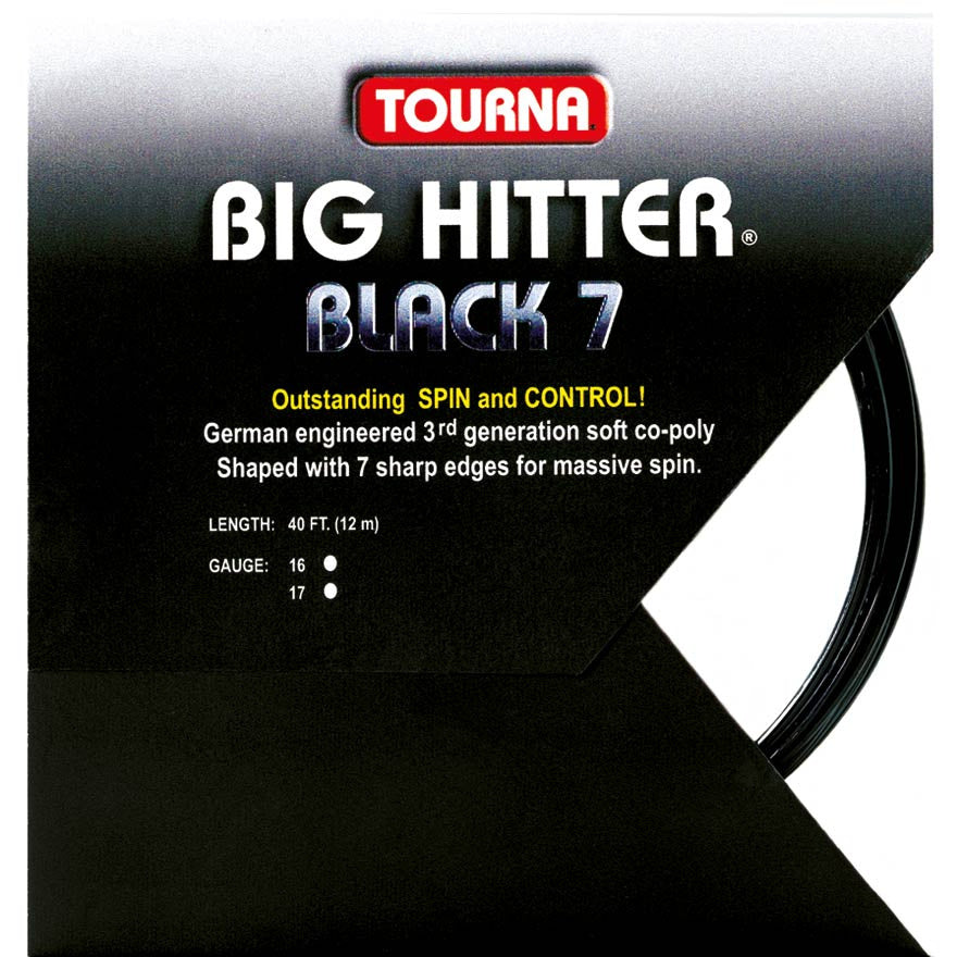Tourna Tourna Big Hitter 7 Saitenset 12m-Schwarz