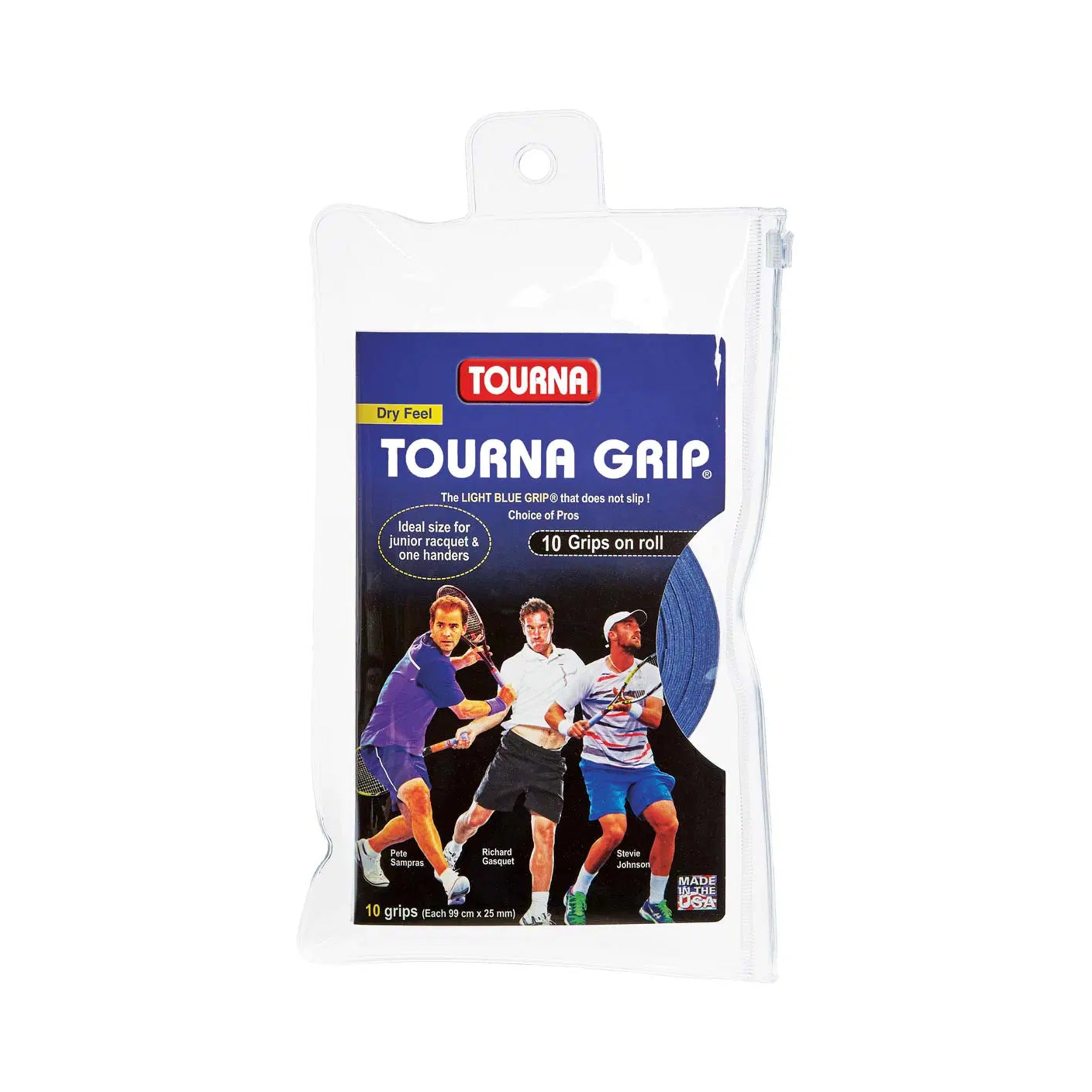 Tourna Grip Standard 10er Pack Tennisovergrip blau 4890₽