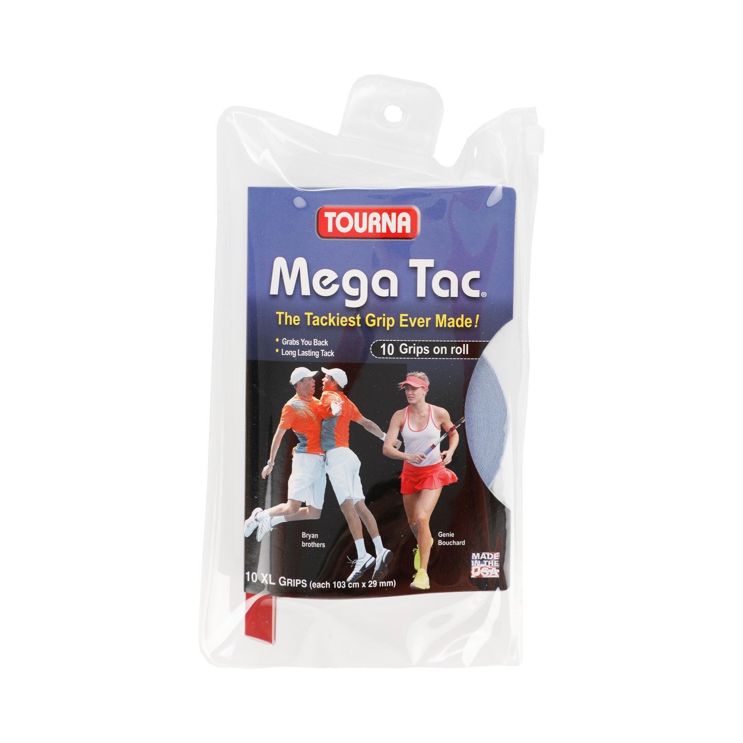 Tourna Mega Tac 10er Pack-Blau