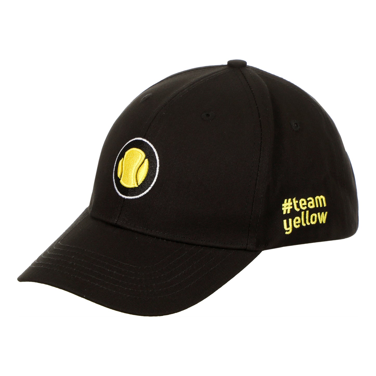 Tennis-Point Team Yellow Cap-Schwarz,Gelb