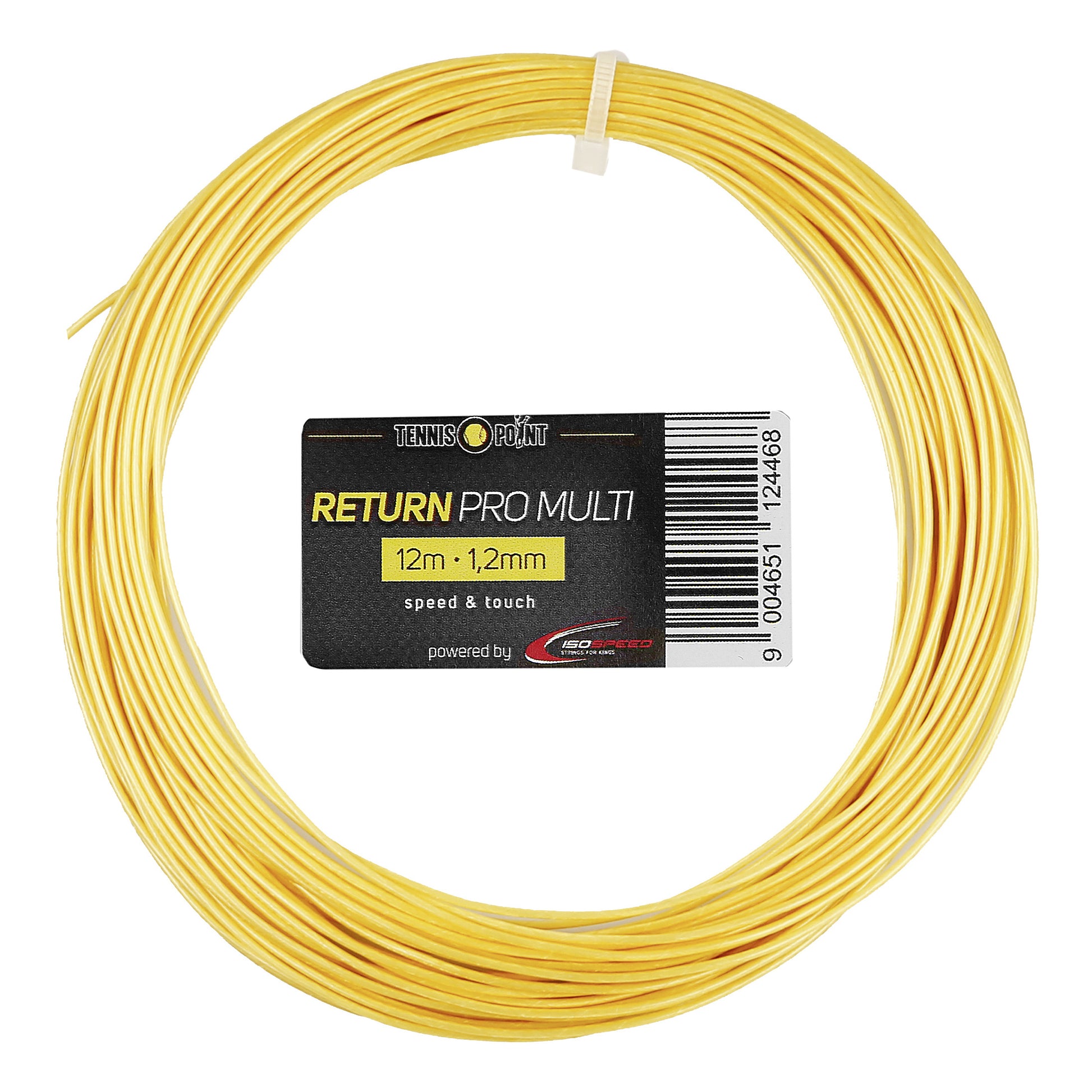 Tennis-Point Return Pro Multi Saitenset 12m - nude