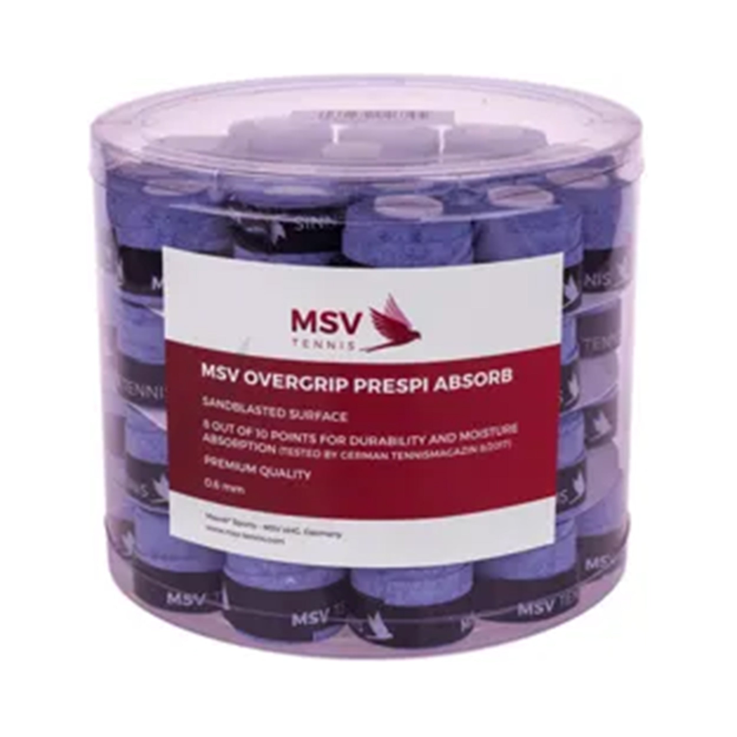 MSV Overgrip Prespi 60er Pack-Hellblau
