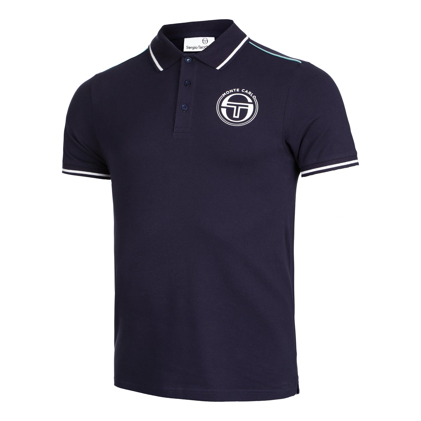 Sergio Tacchini Ranking Staff Polo Herren - dunkelblau, weiß