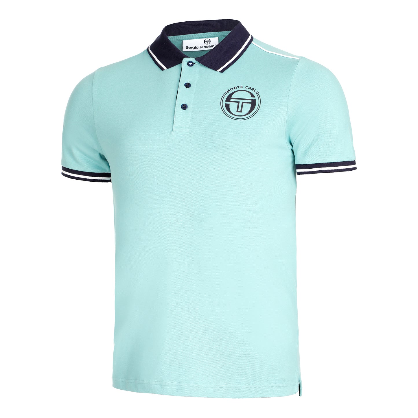 Sergio Tacchini Ranking Staff Polo Herren - hellblau, dunkelblau