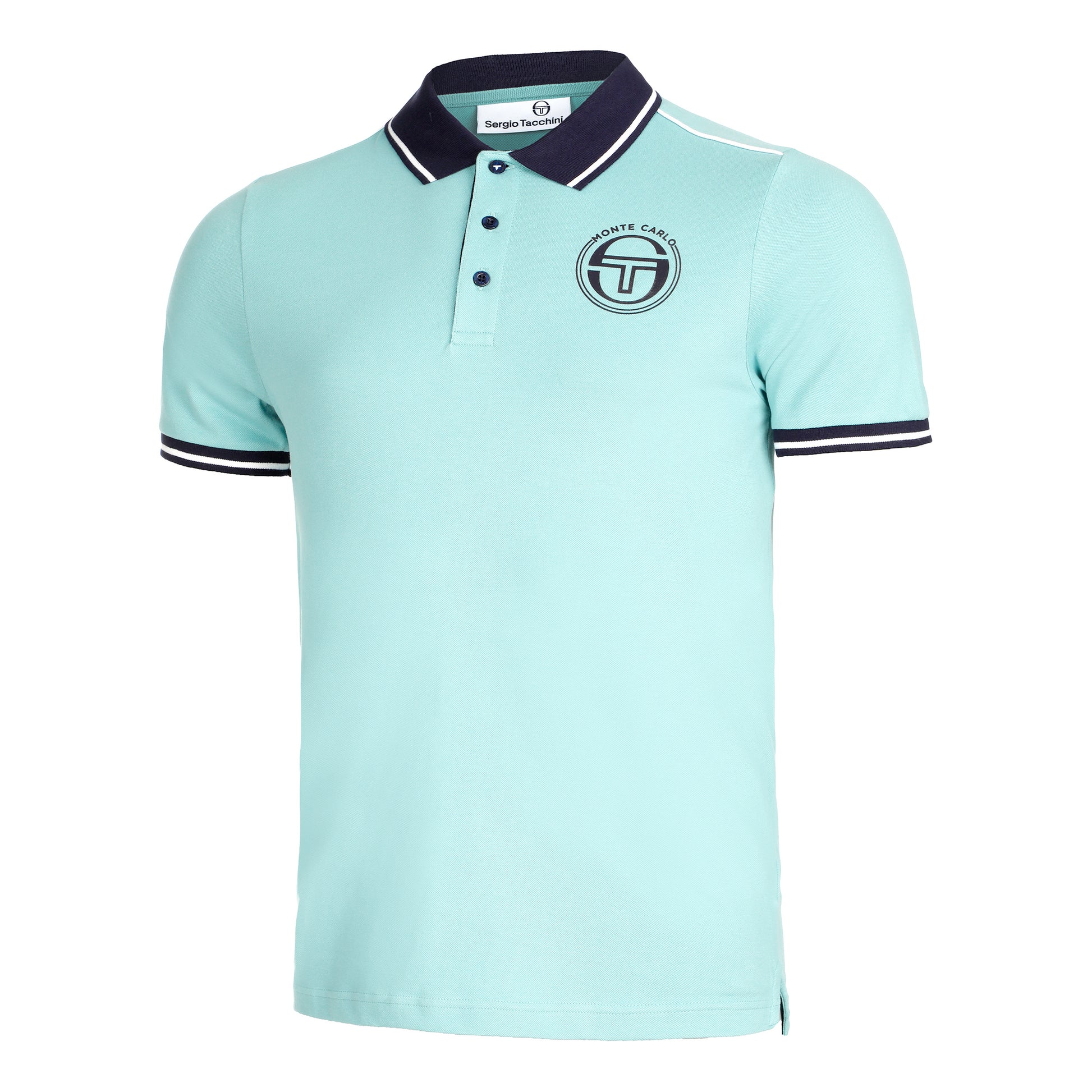 Sergio Tacchini Ranking Staff Polo Herren - hellblau, dunkelblau