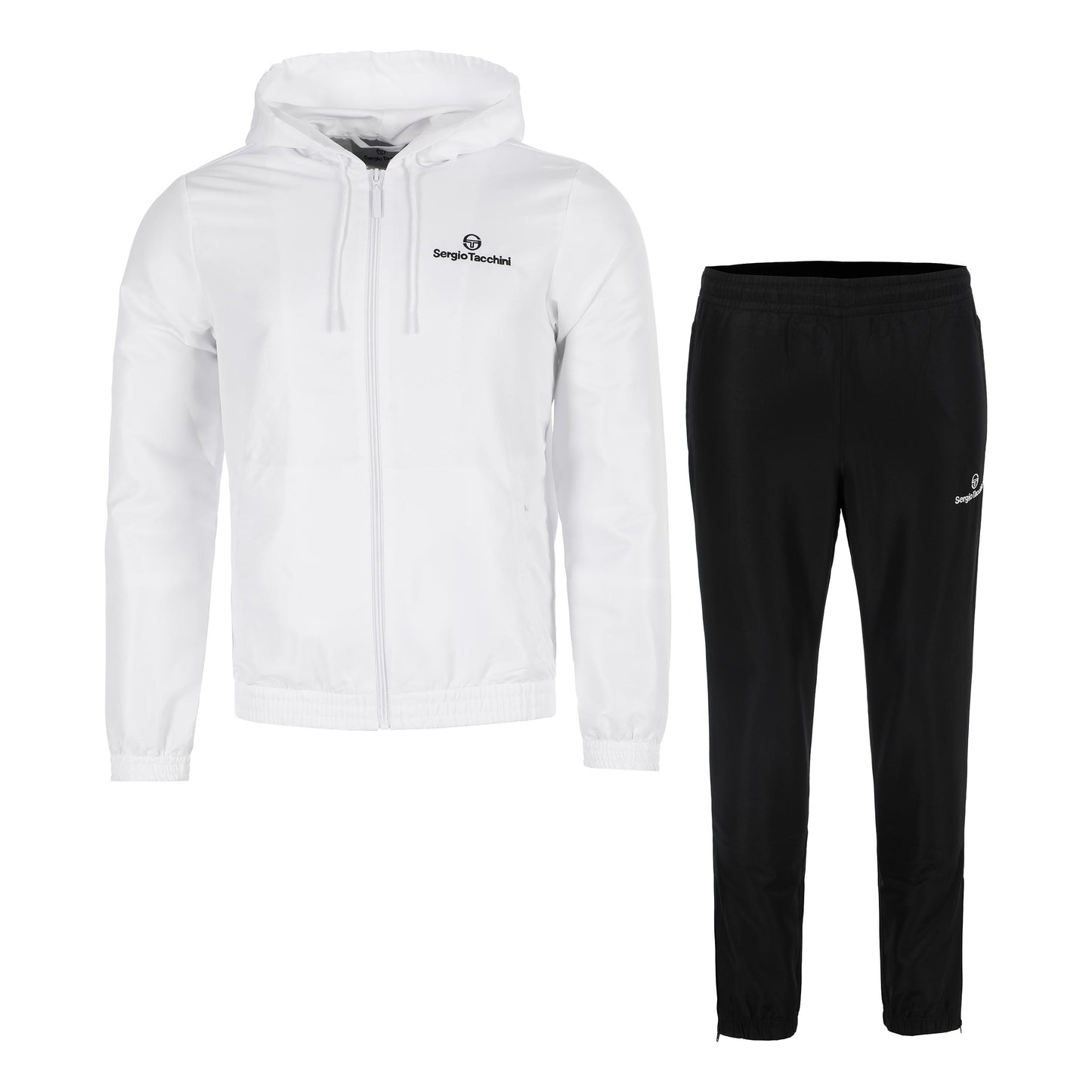 Sergio Tacchini Carson Trainingsanzug Herren - weiß, schwarz