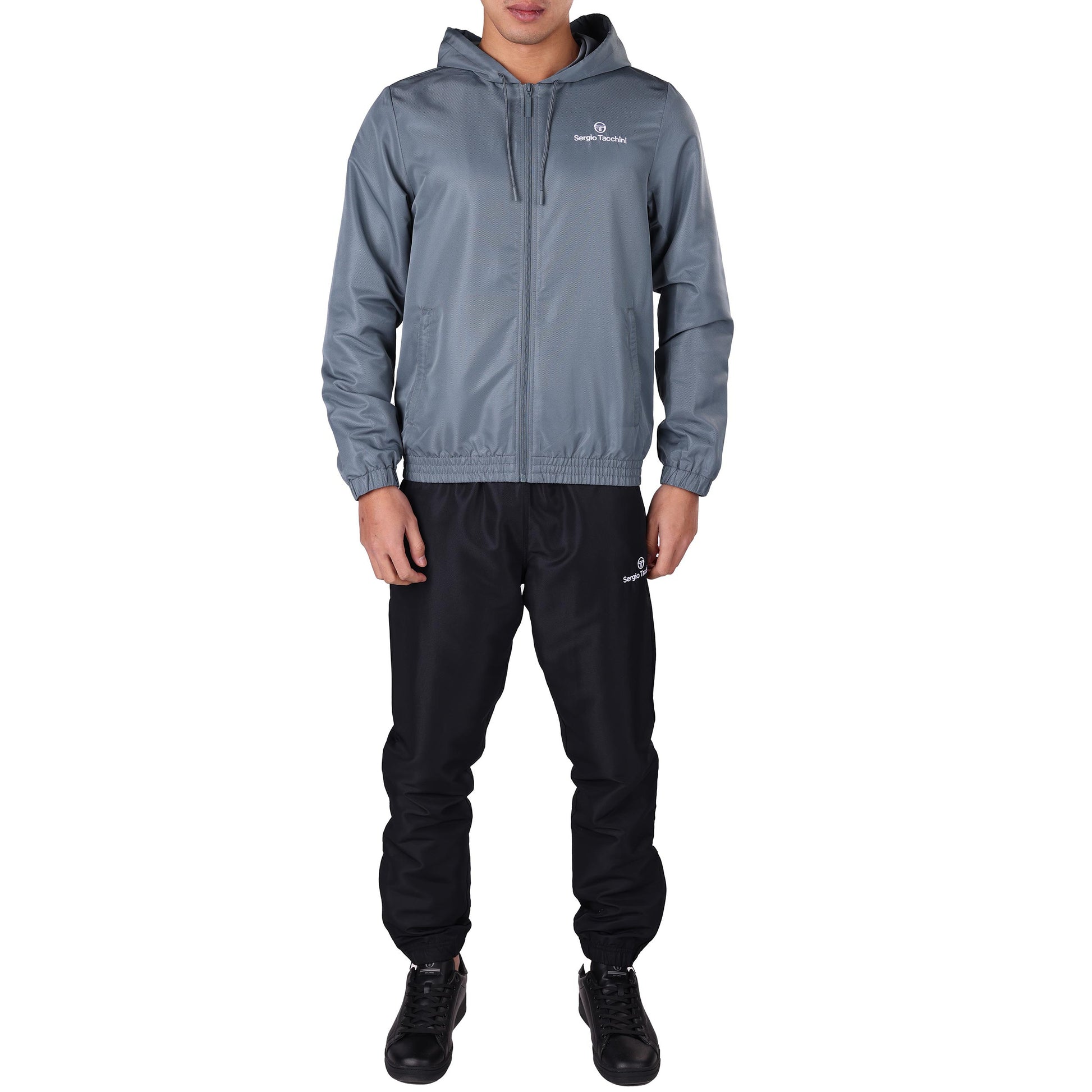 Sergio Tacchini Carson Trainingsanzug Herren - grau, schwarz