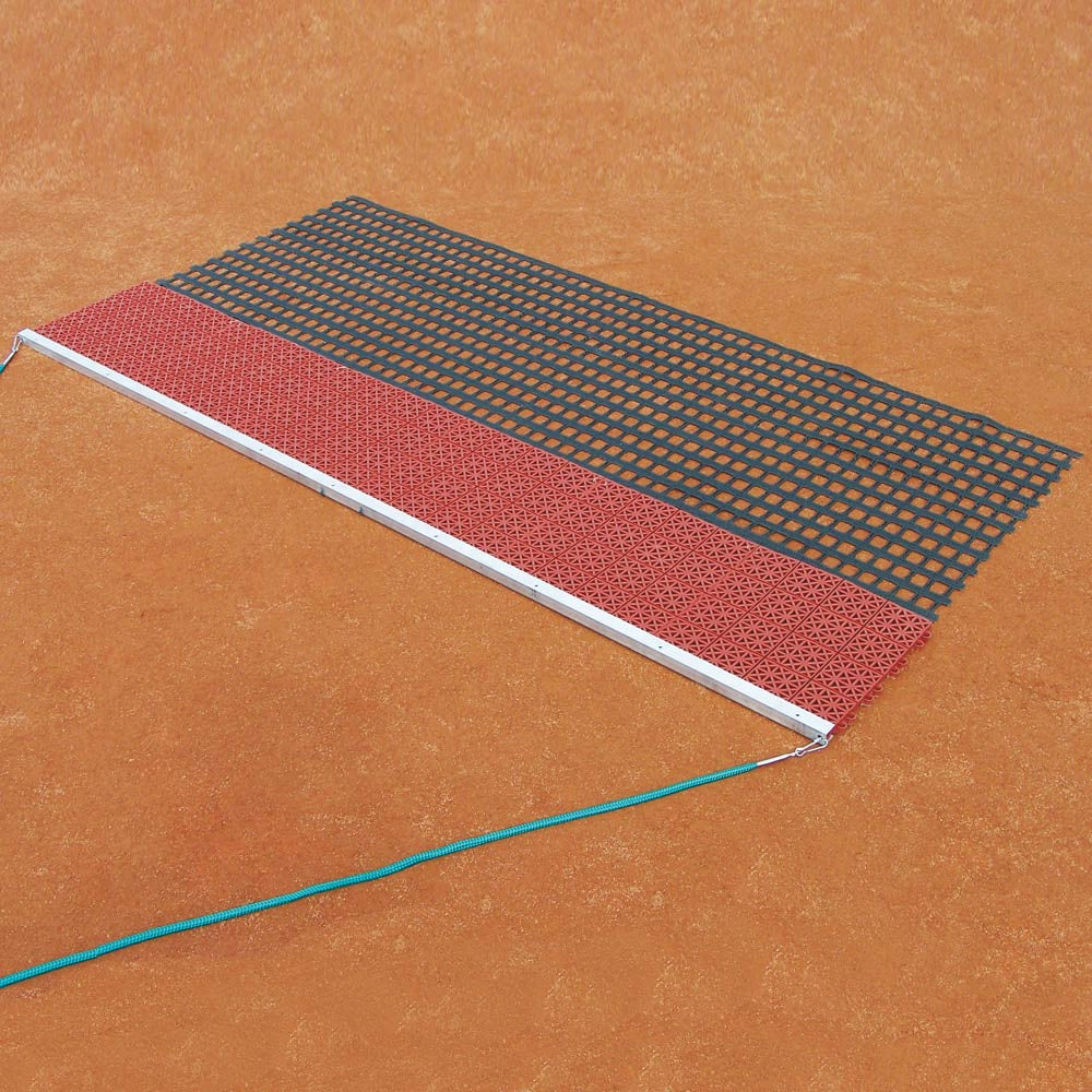 Tegra 185 X100cm Kombimatte-Rot,Schwarz
