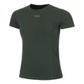 Sleek Slim T-Shirt Damen-Dunkelgrün
