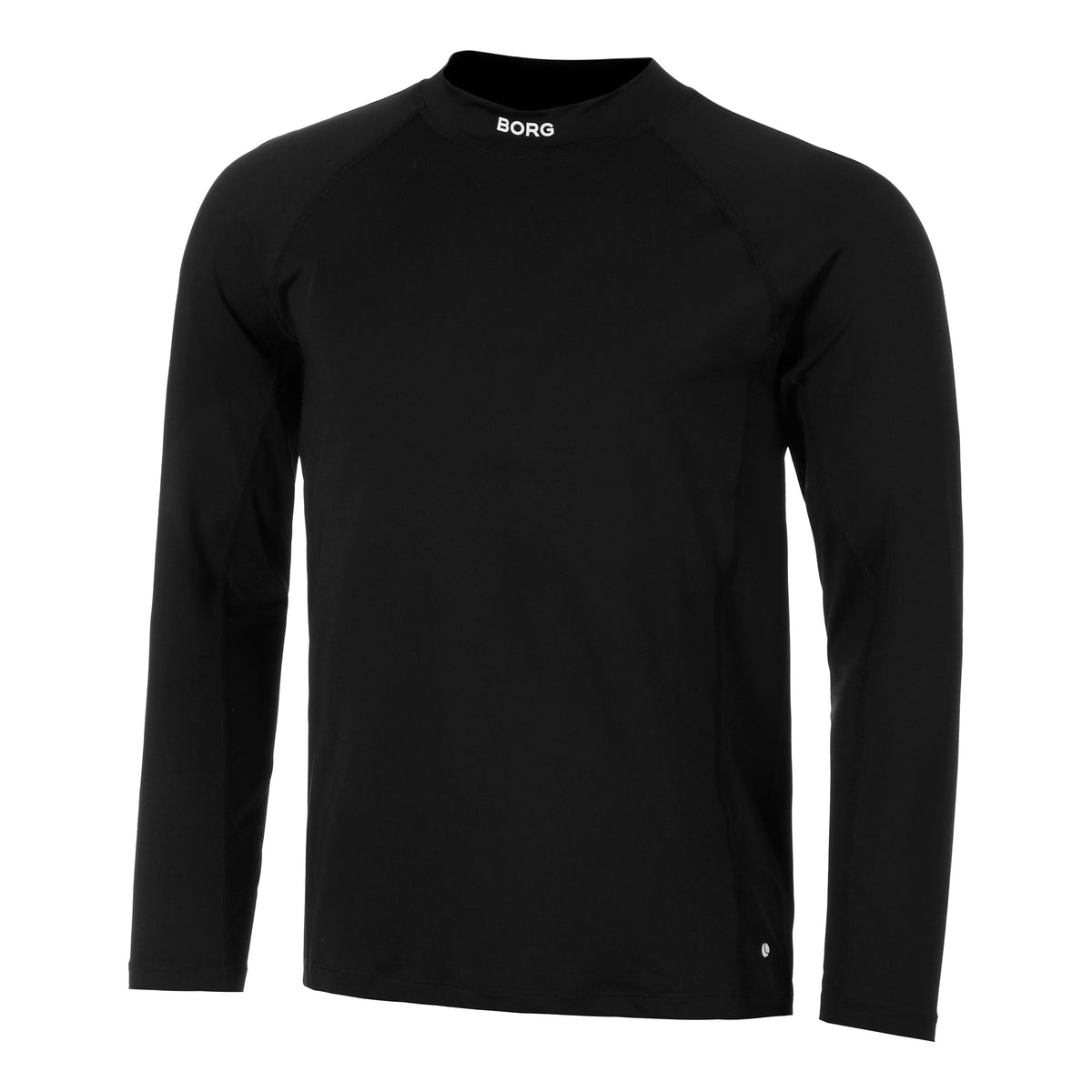 Björn Borg Mock Neck Longsleeve Herren-Schwarz