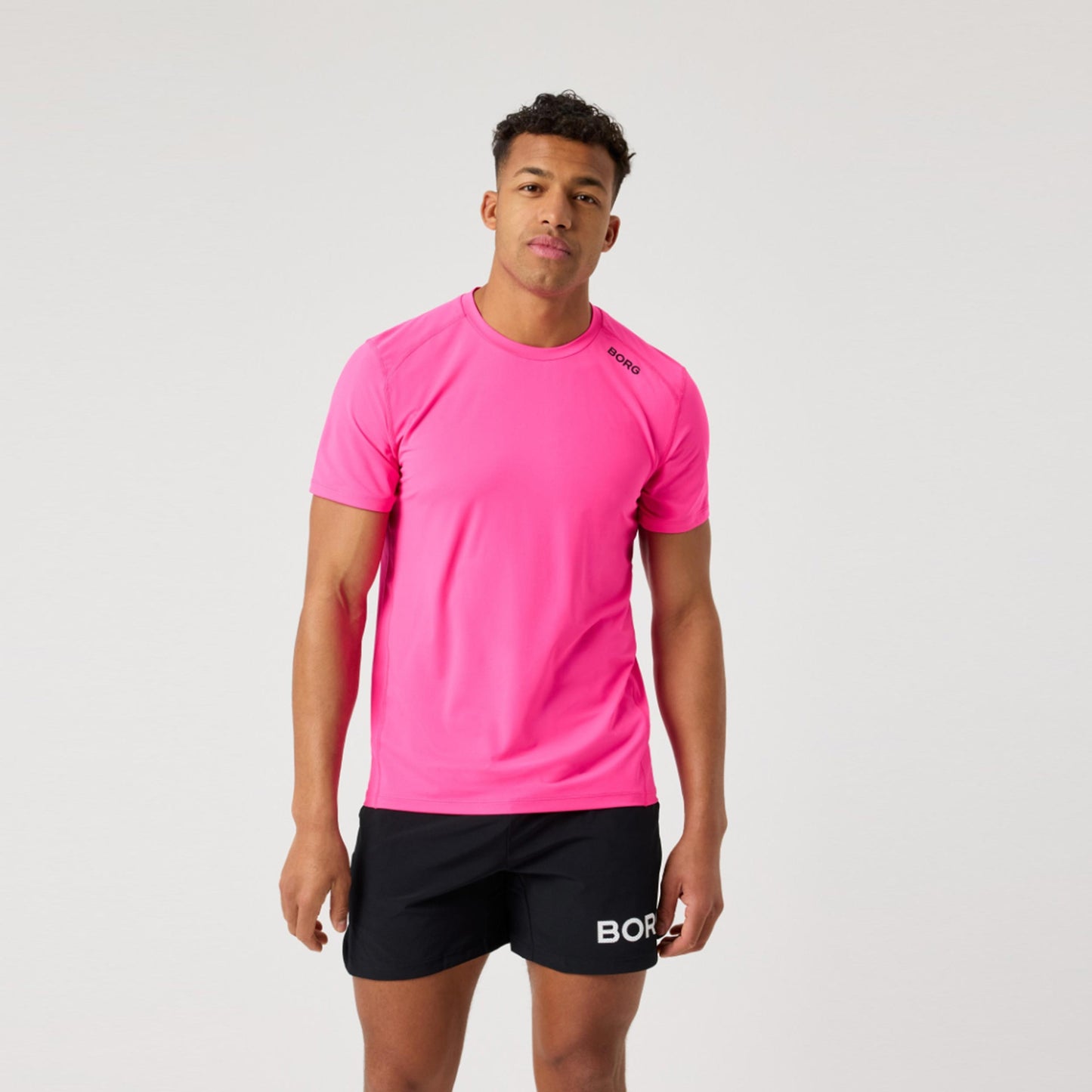 Björn Borg Borg Athletic T-Shirt Herren - pink