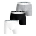 Cotton Stretch Boxer Short 3er Pack Herren - schwarz, mehrfarbig
