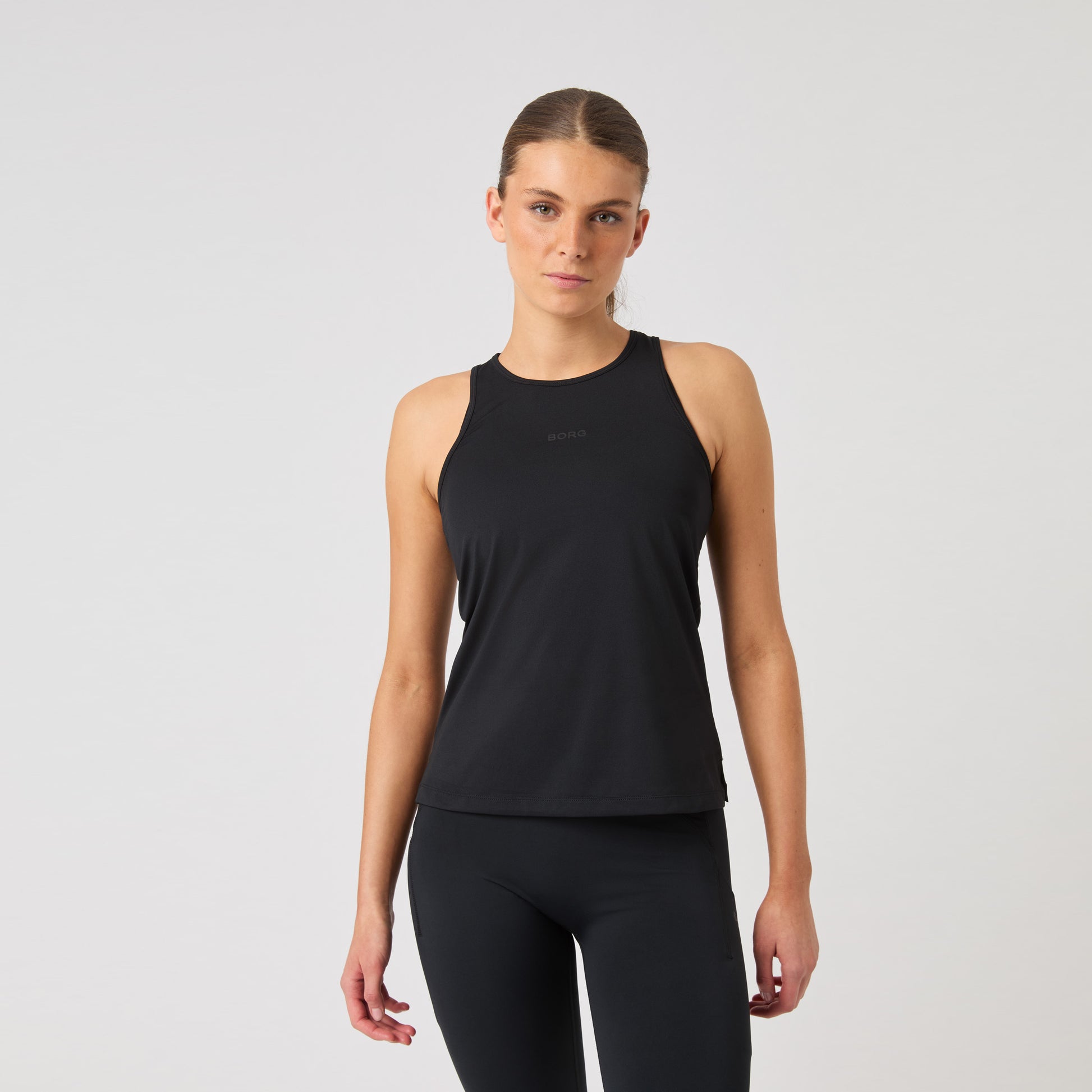 Björn Borg Borg Racerback Tank-Top Damen-Schwarz