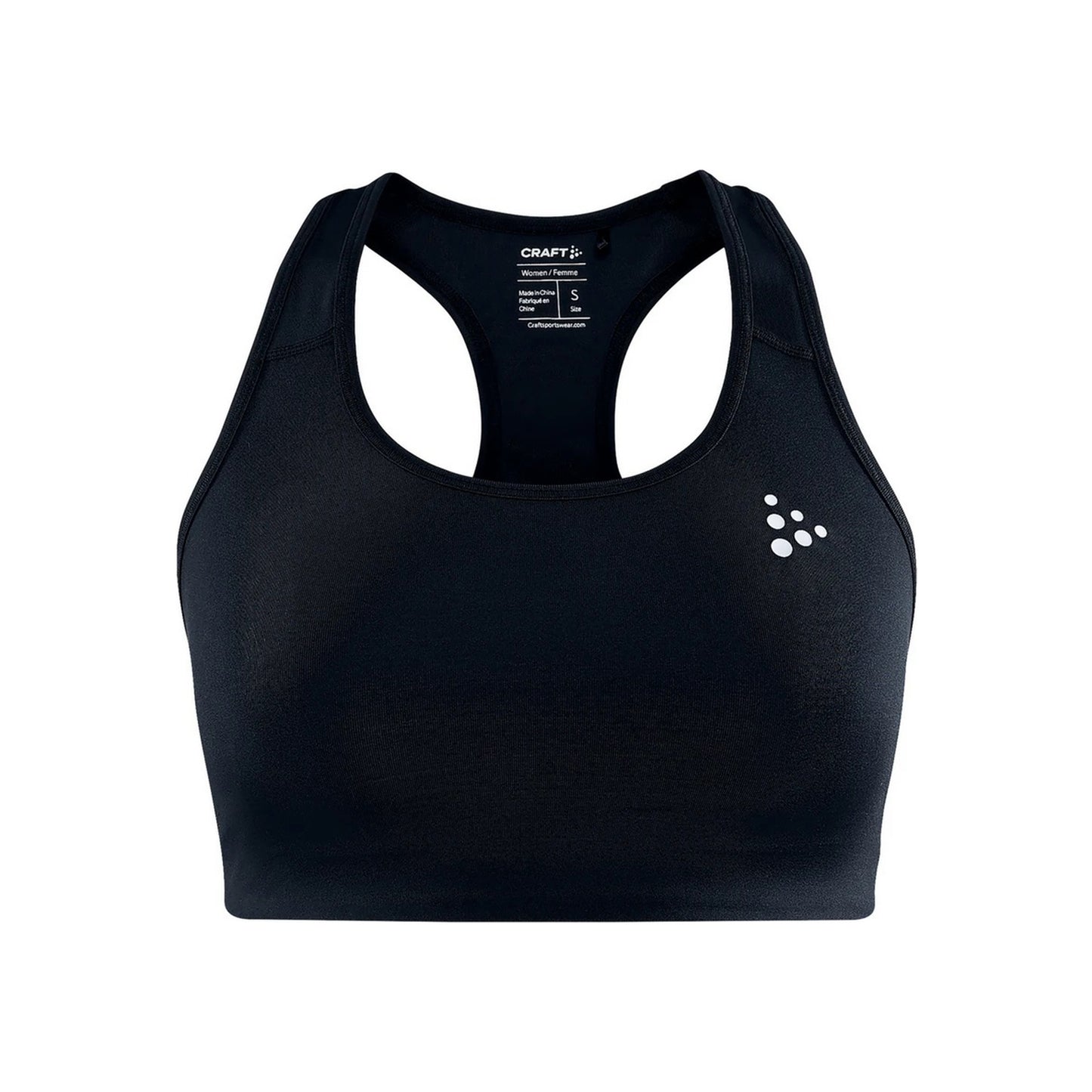 Craft Training Classic Sport-BH Damen-Schwarz