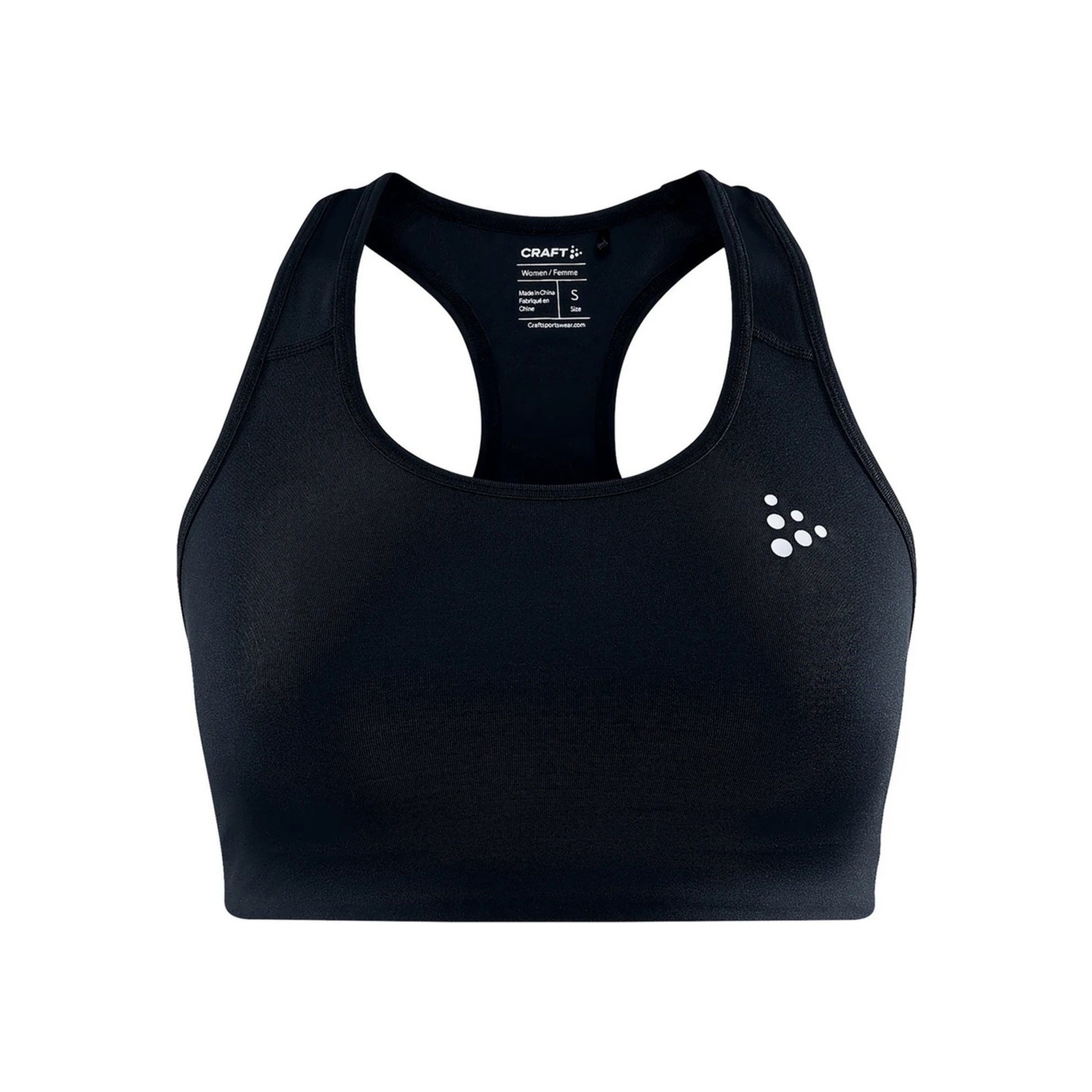 Craft Training Classic Sport-BH Damen-Schwarz