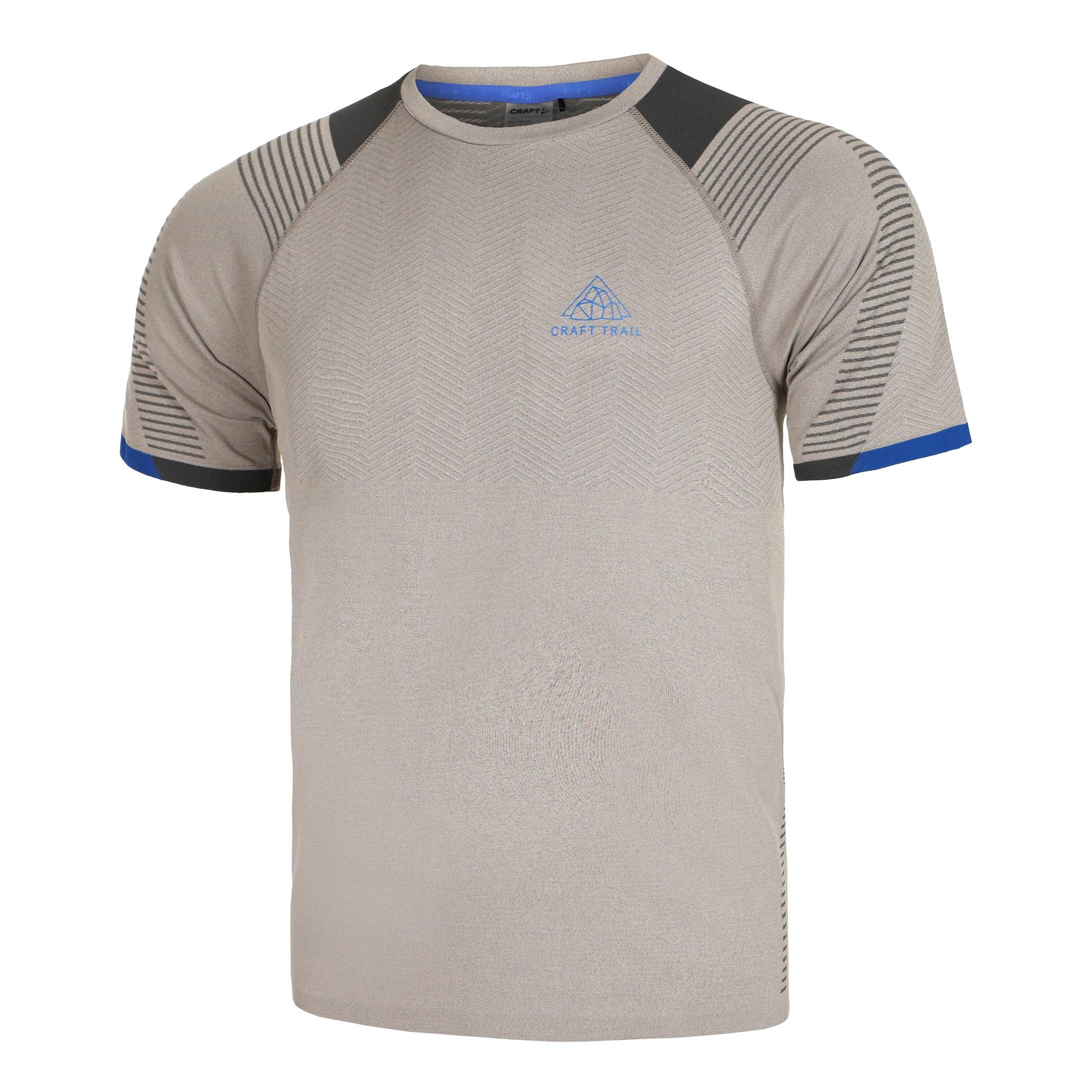 Craft Pro Trail Fuseknit Laufshirt Herren - grau, blau