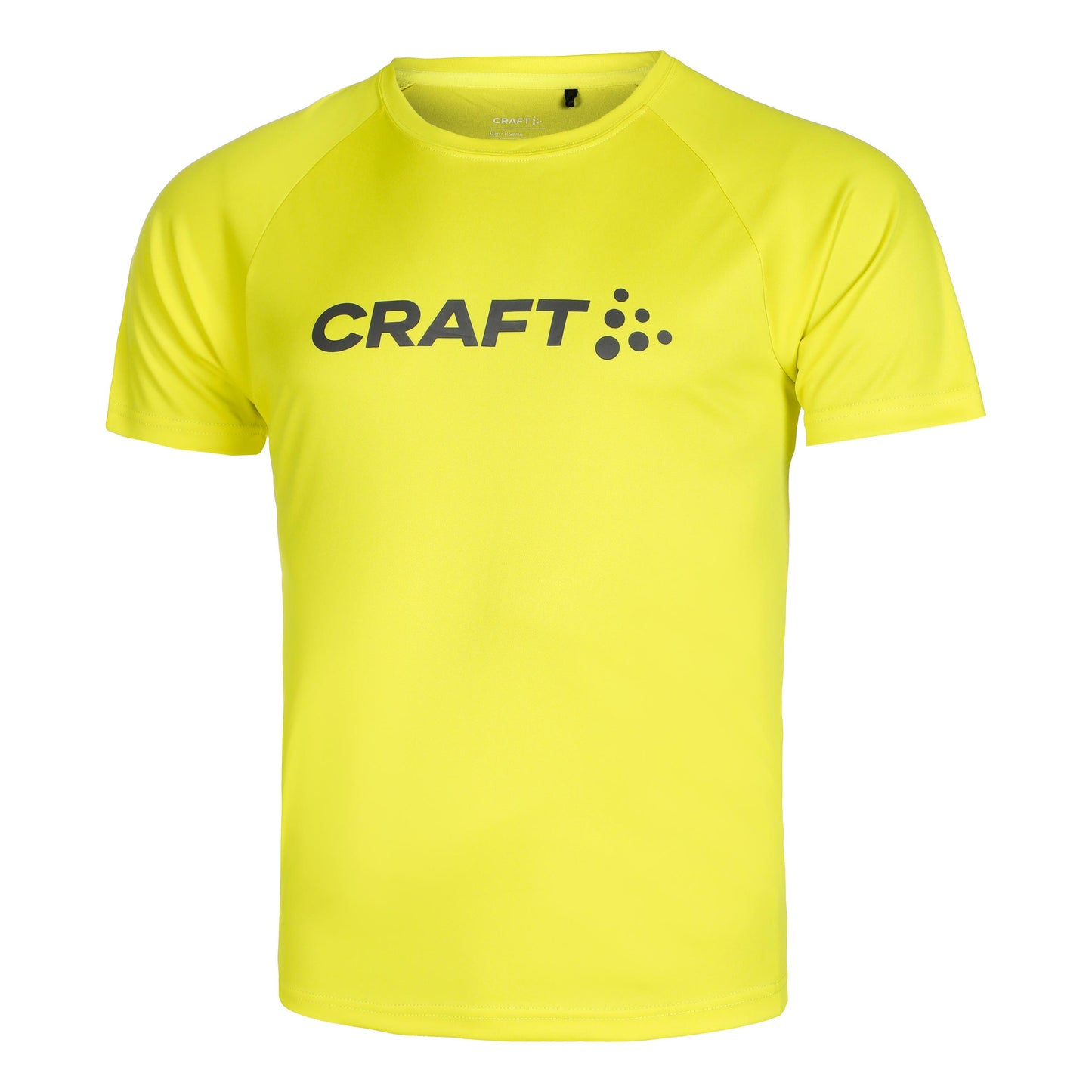 Craft Core Essence Logo Laufshirt Herren-Gelb