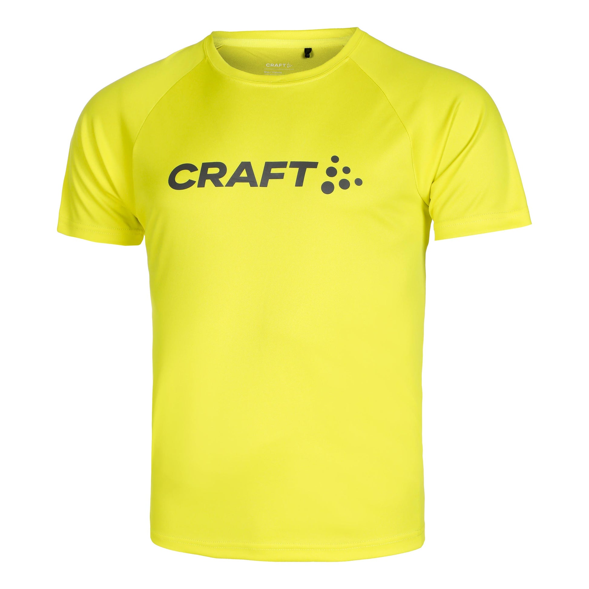 Craft Core Essence Logo Laufshirt Herren-Gelb