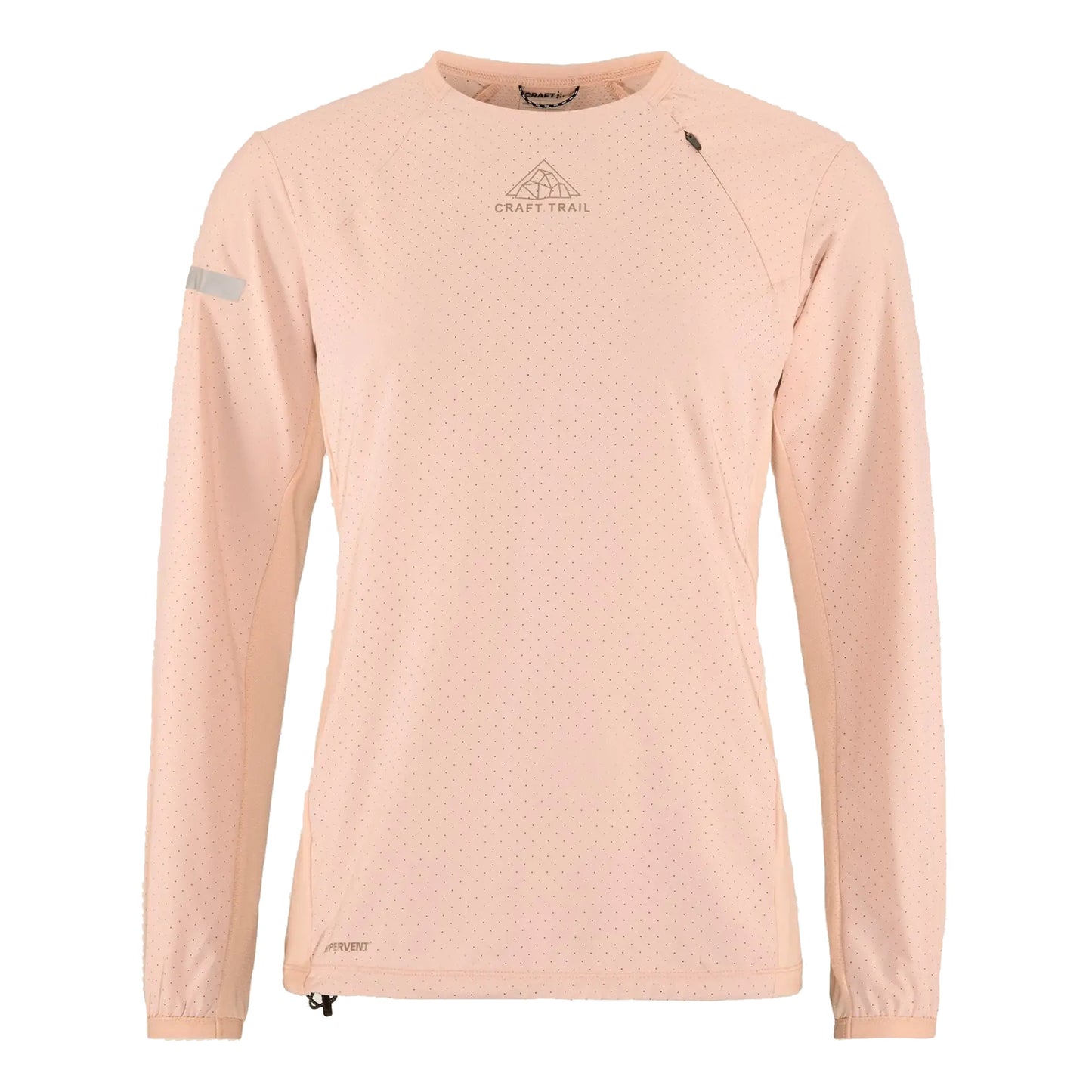 Craft Pro Hypervent Wind 2 Laufshirt Damen-Apricot